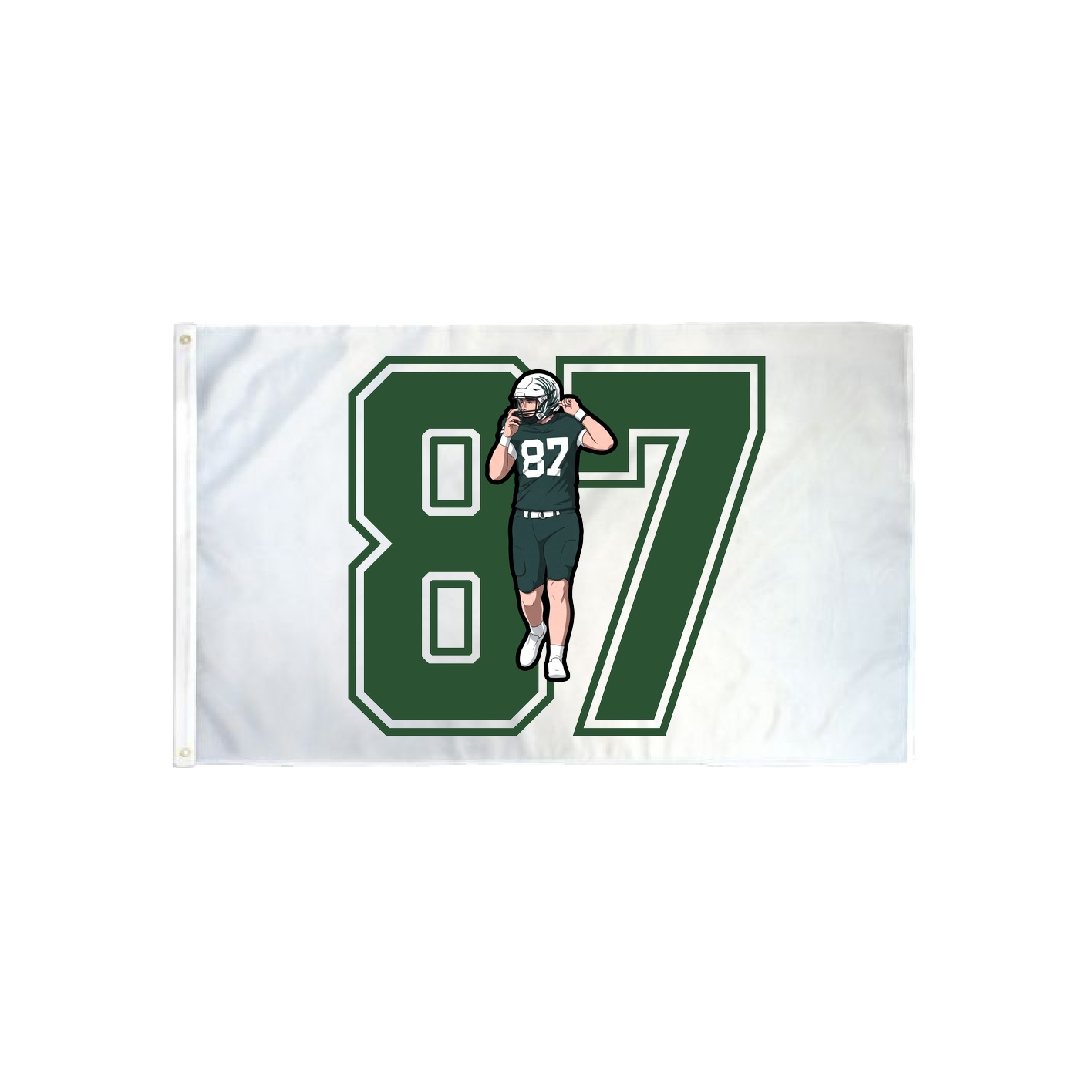 3x5 Flag — Number in Classic