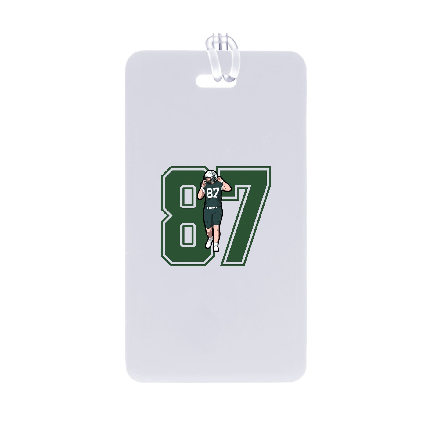 Bag Tag — Number in Classic