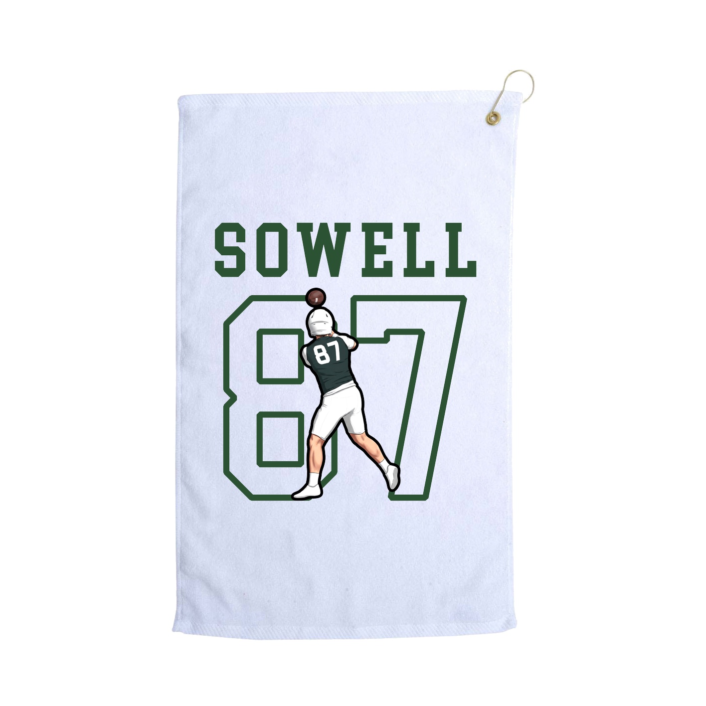 Golf Towel — Shirsey in White