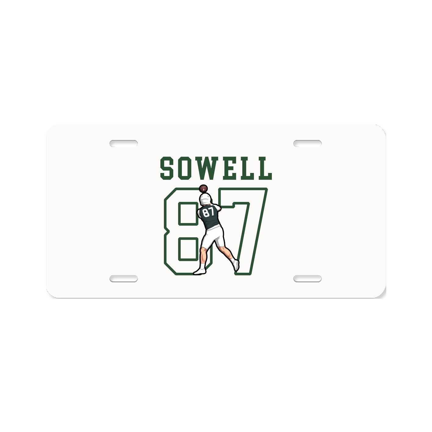 License Plate — Shirsey in Classic