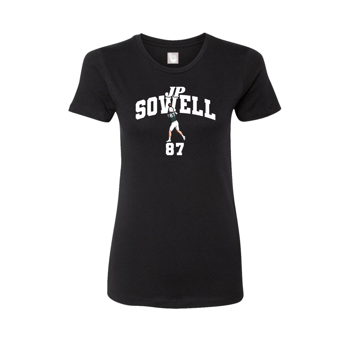 Womens Tee — Signature Arch in Black
