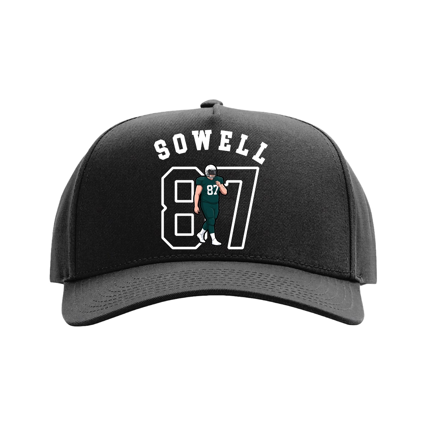 Full Fabric Five-Panel Champ Cap