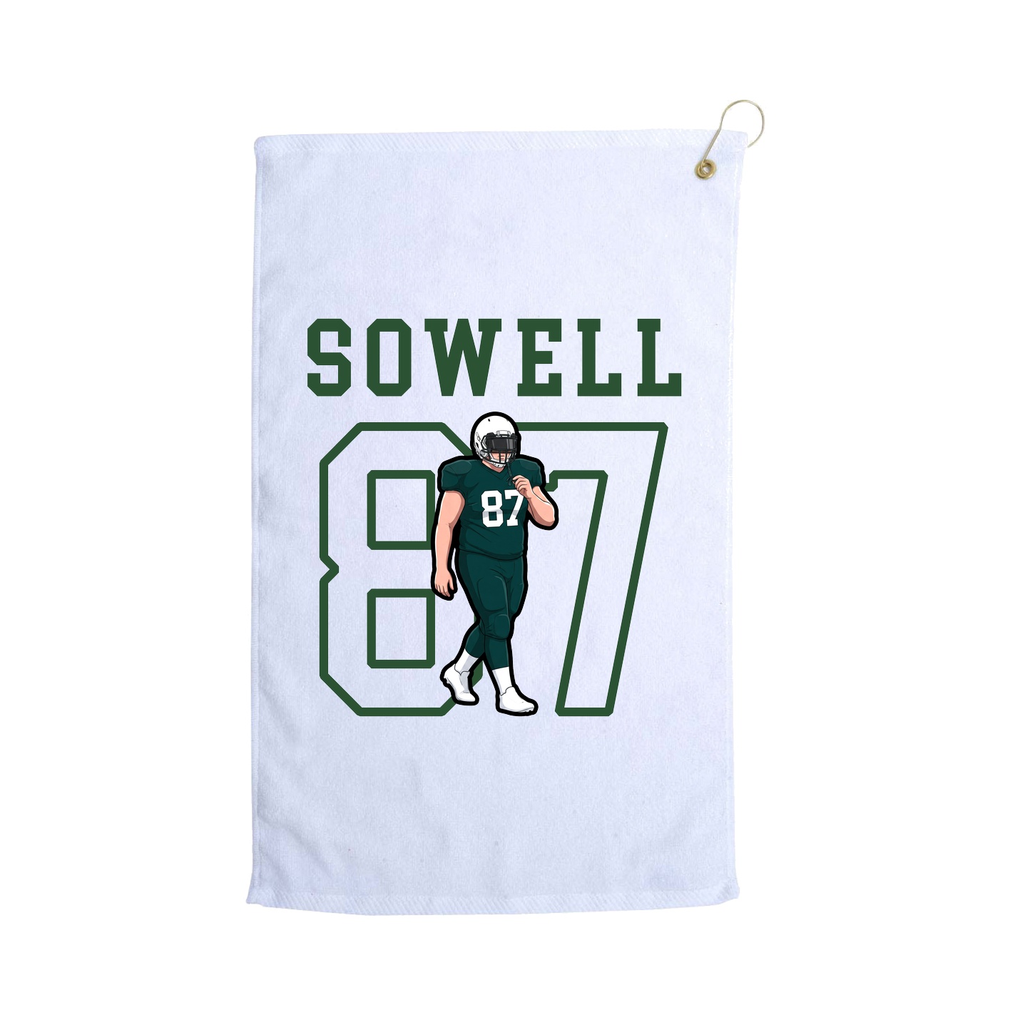 Golf Towel — Shirsey in White