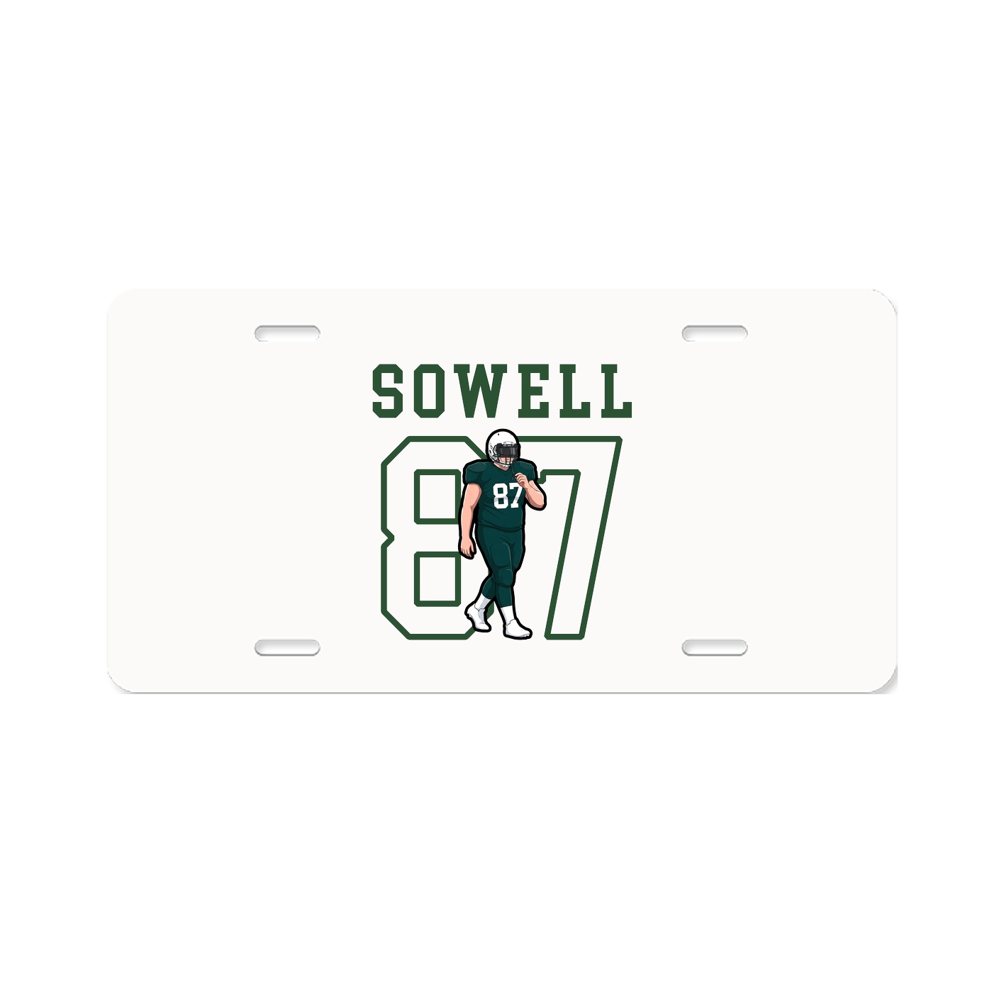 License Plate — Shirsey in Classic