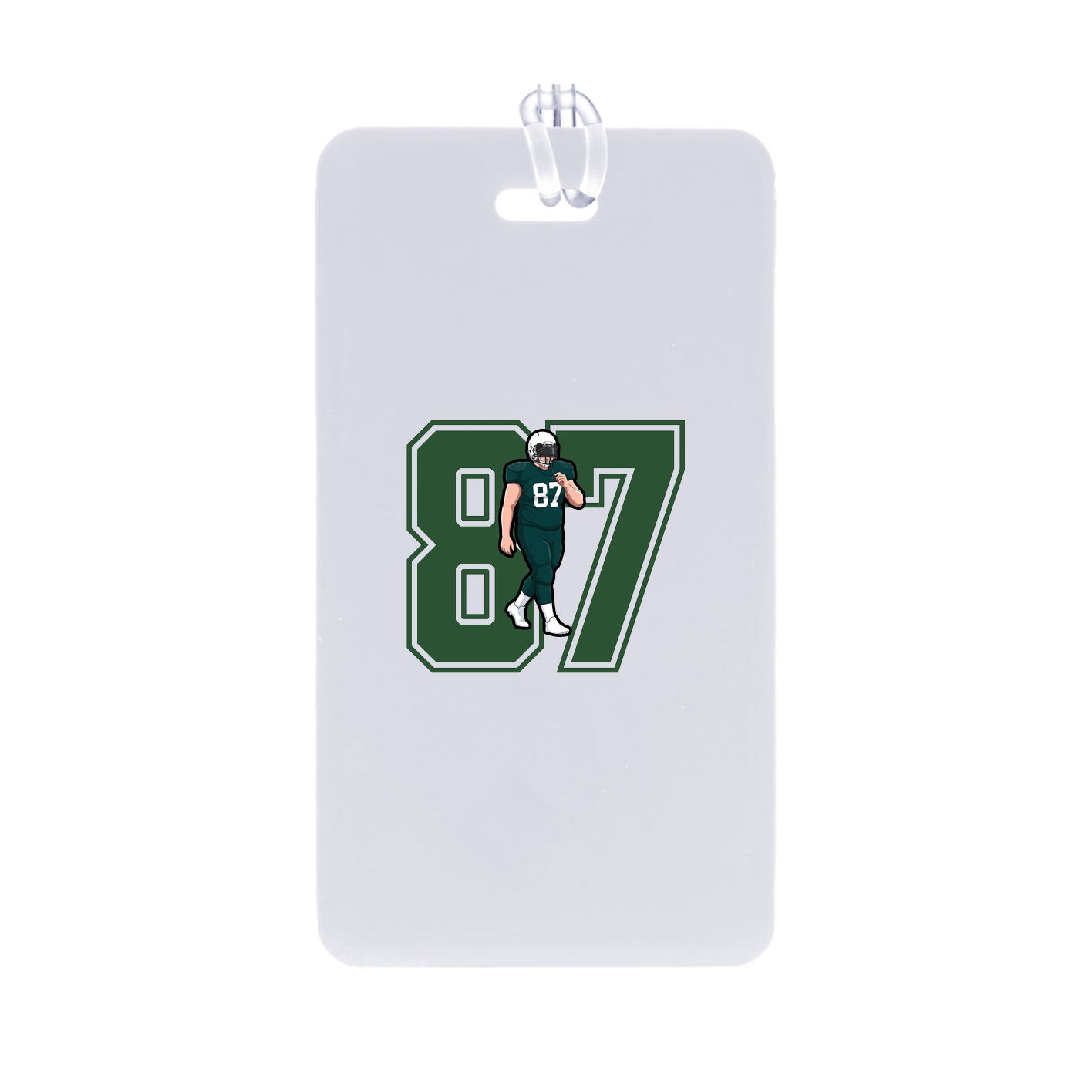 Bag Tag — Number in Classic