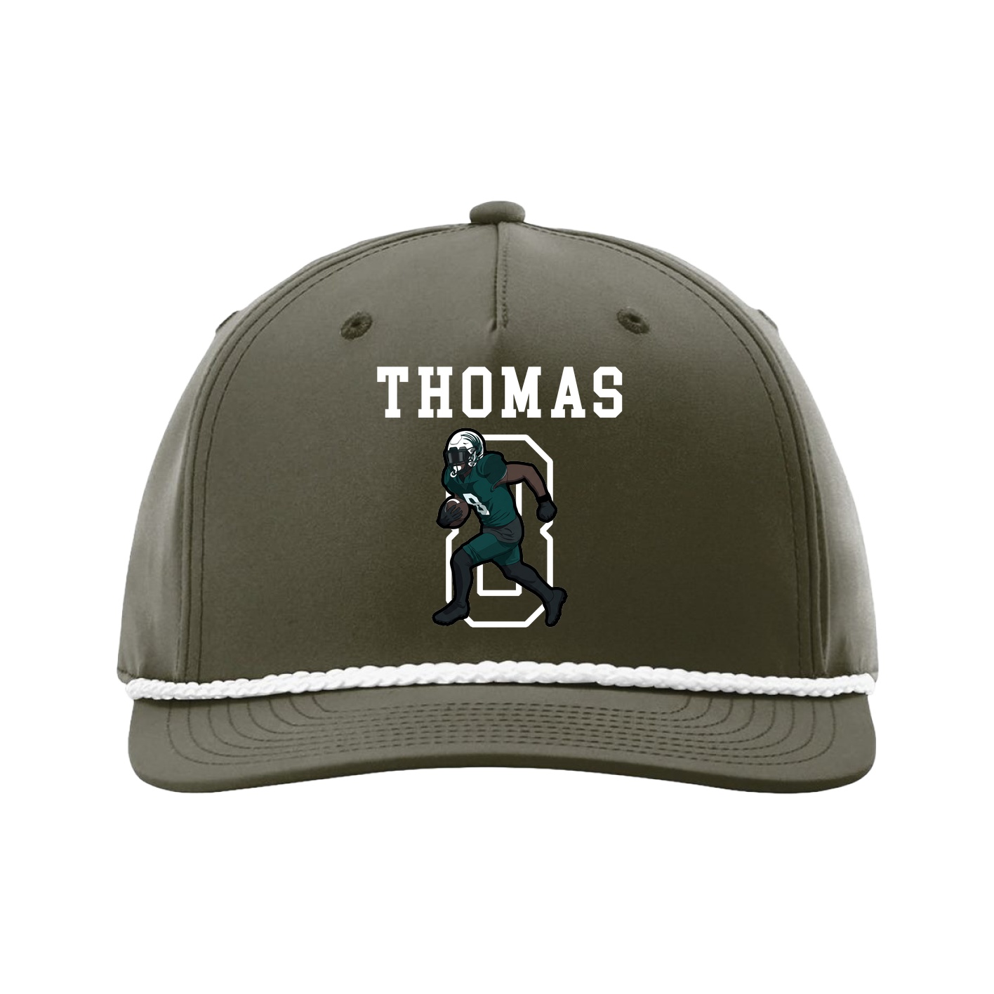 Five-Panel Classic Rope Cap — Shirsey in Green