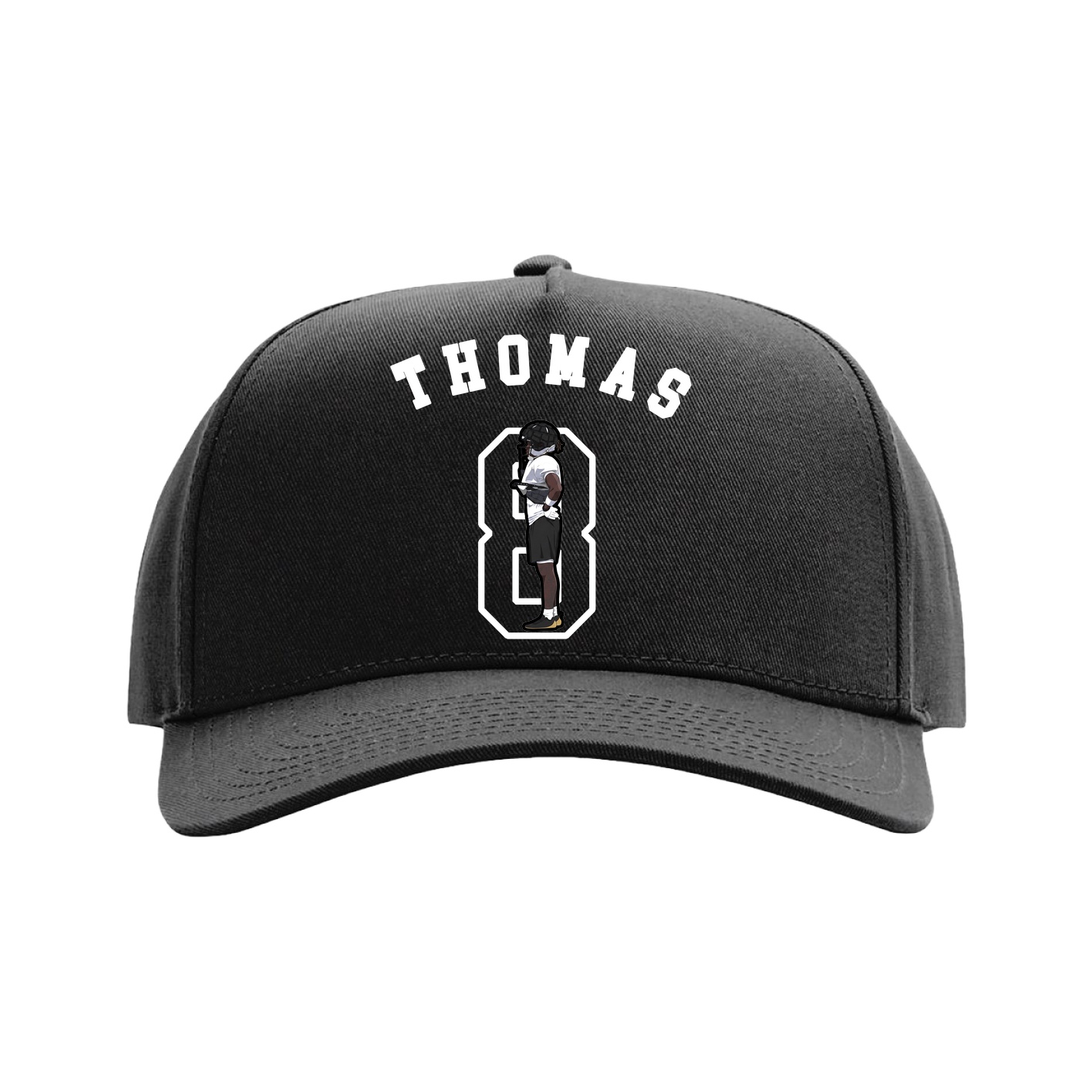 Full Fabric Five-Panel Champ Cap