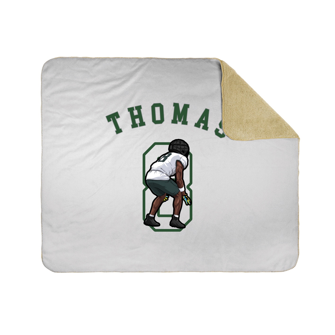 Throw Blanket — Shirsey Arch in White
