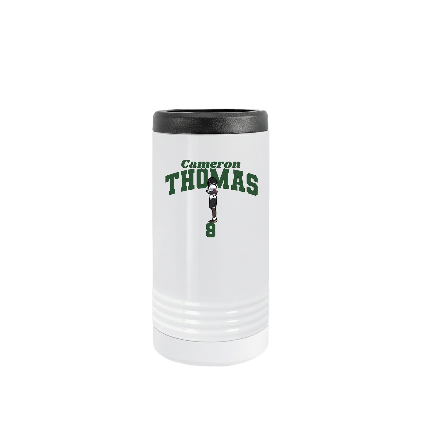 Slim Beverage Holder — Signature Arch in White