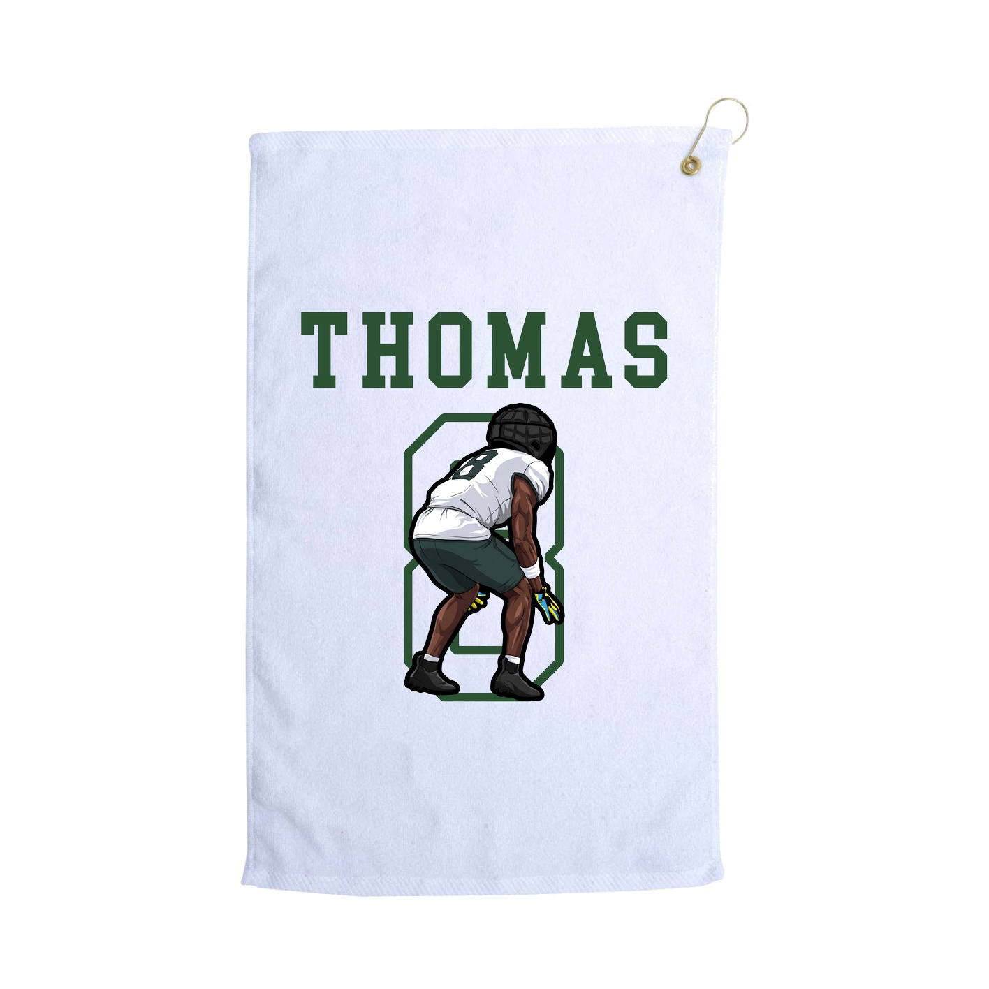 Golf Towel — Shirsey in White