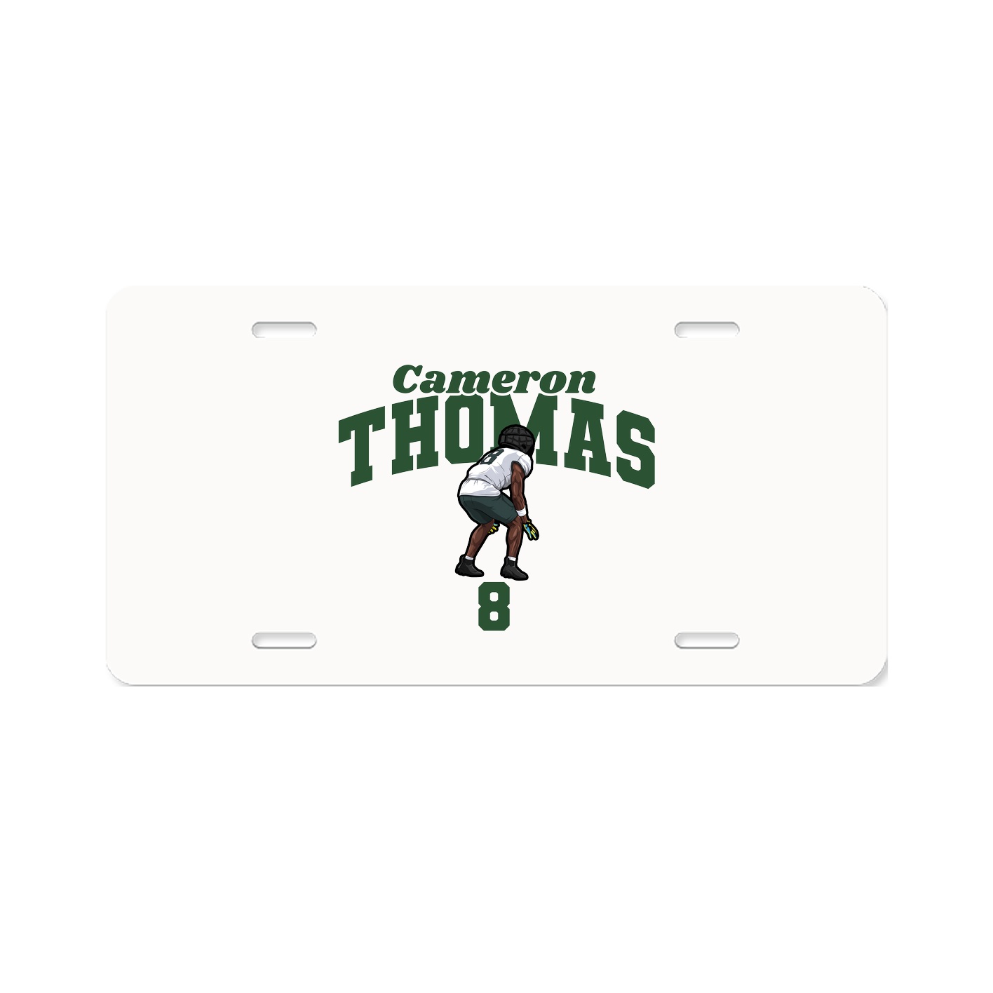 License Plate — Signature Arch in Classic