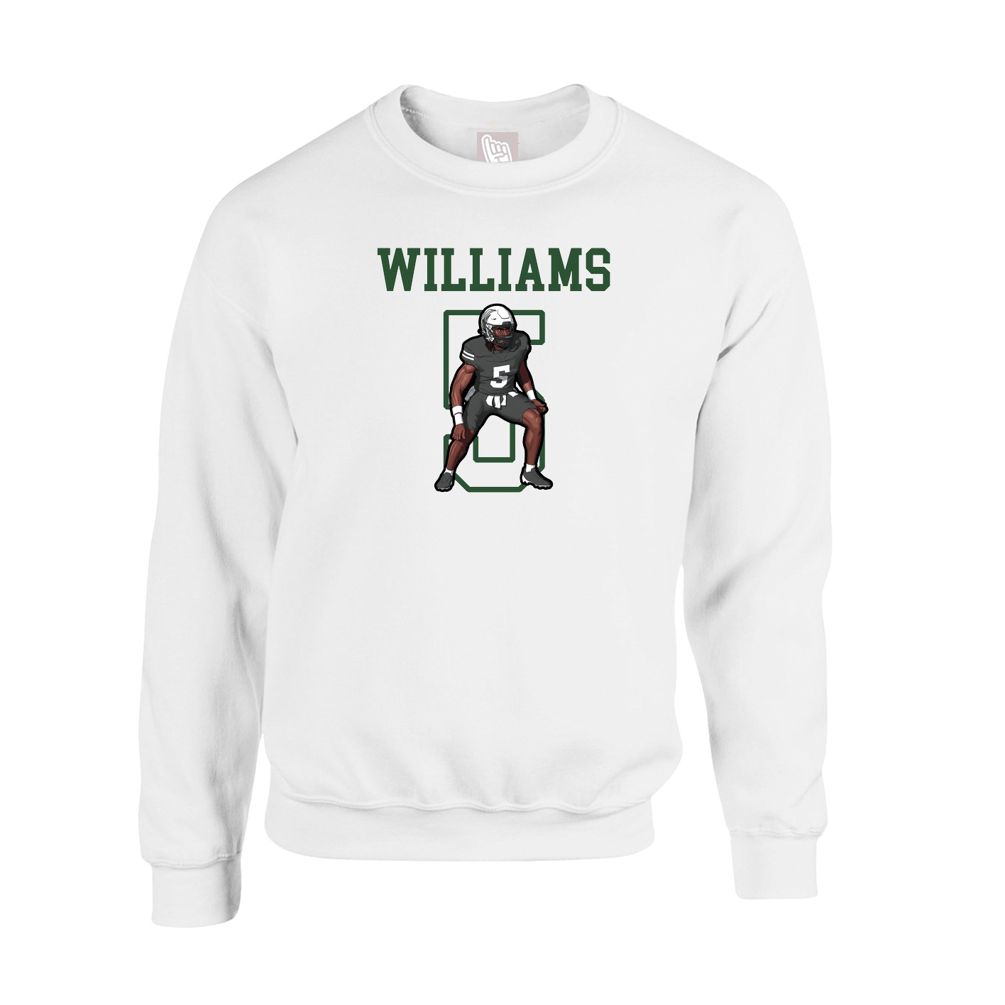 Fleece Crew — Shirsey in White