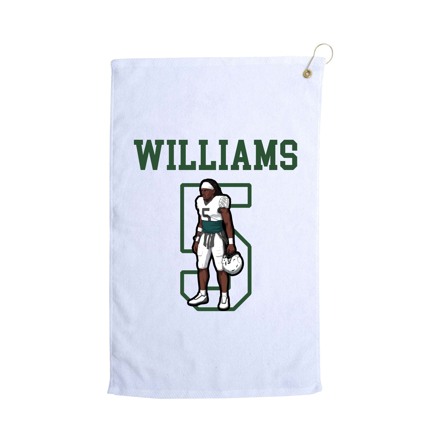 Golf Towel — Shirsey in White