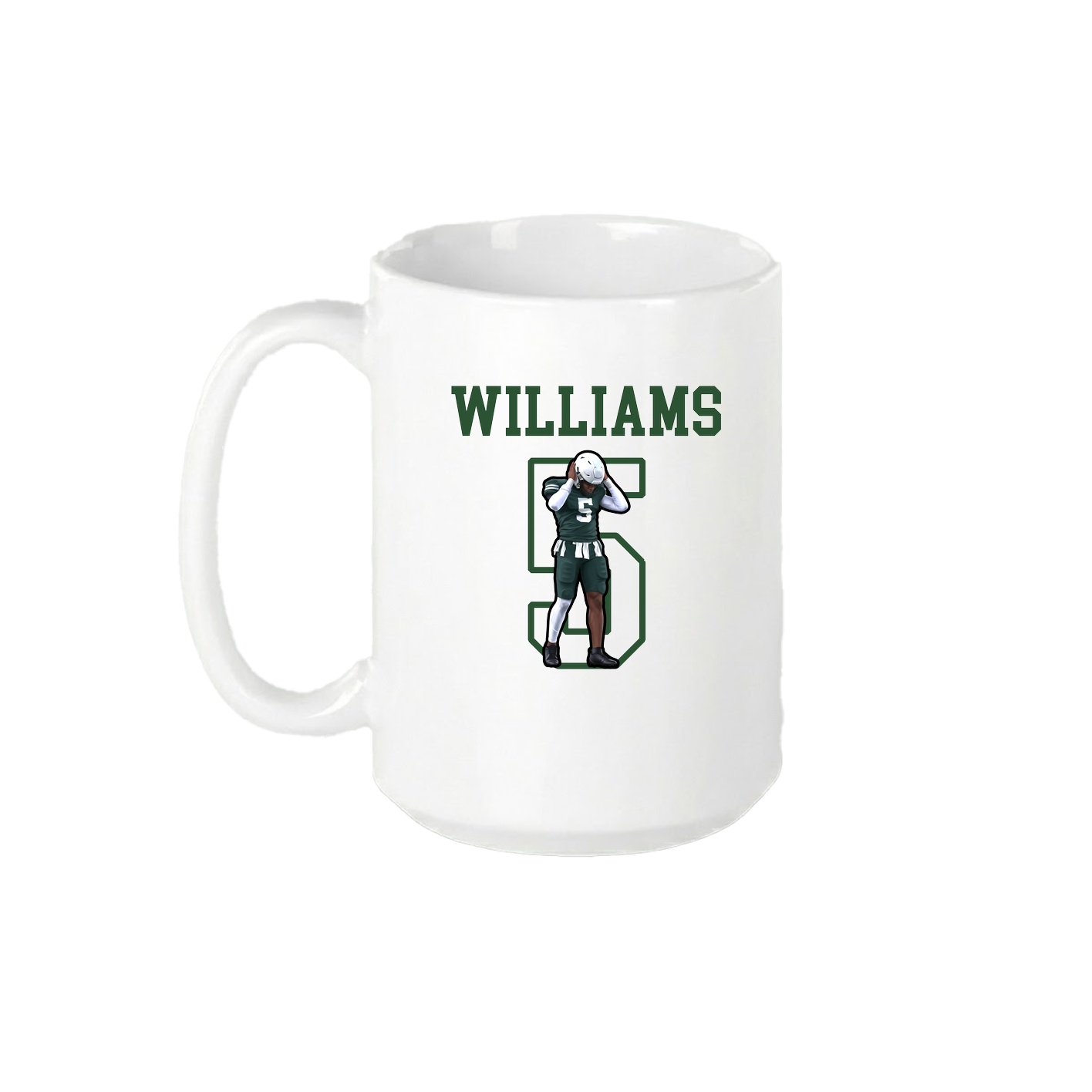 15oz Coffee Mug — Shirsey in White