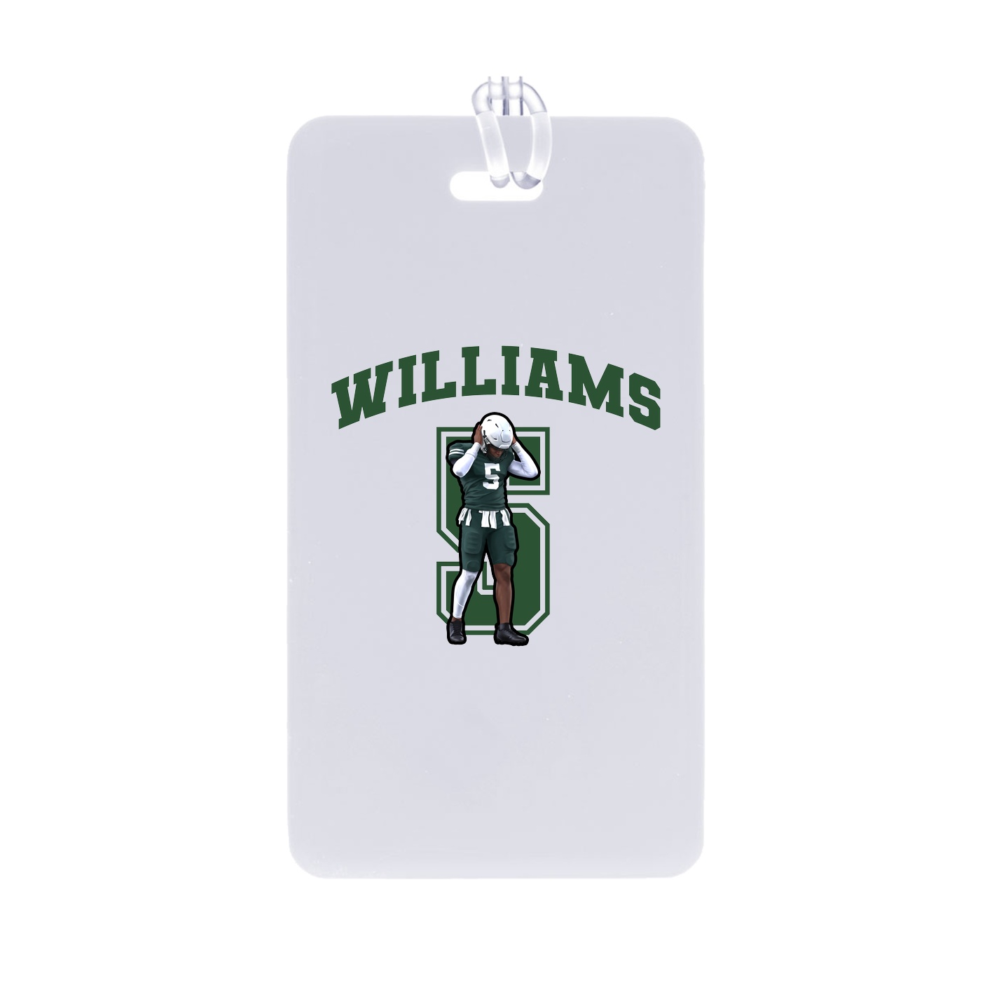 Bag Tag — Number in Classic
