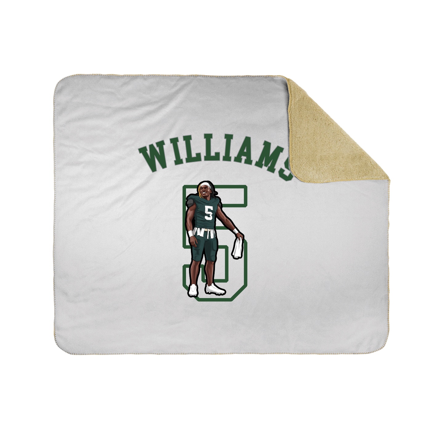Throw Blanket — Shirsey Arch in White
