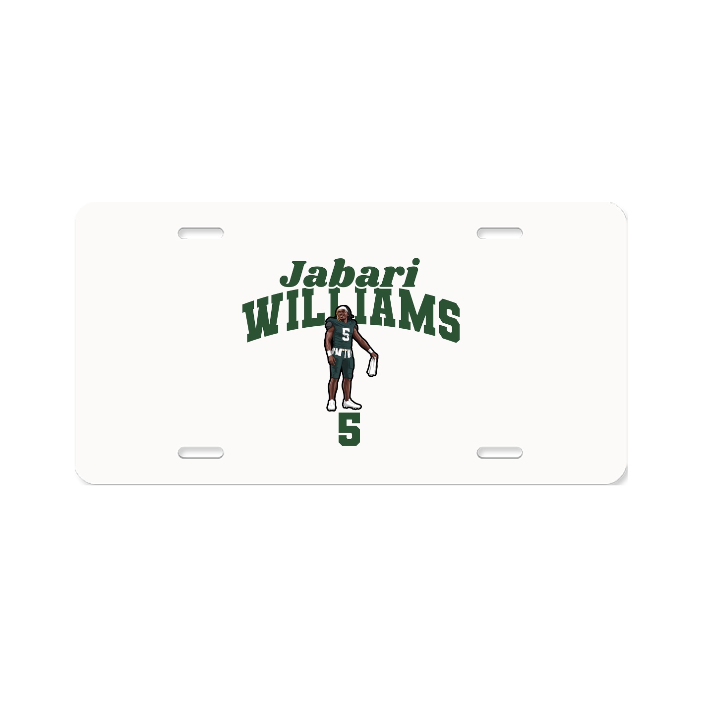 License Plate — Signature Arch in Classic
