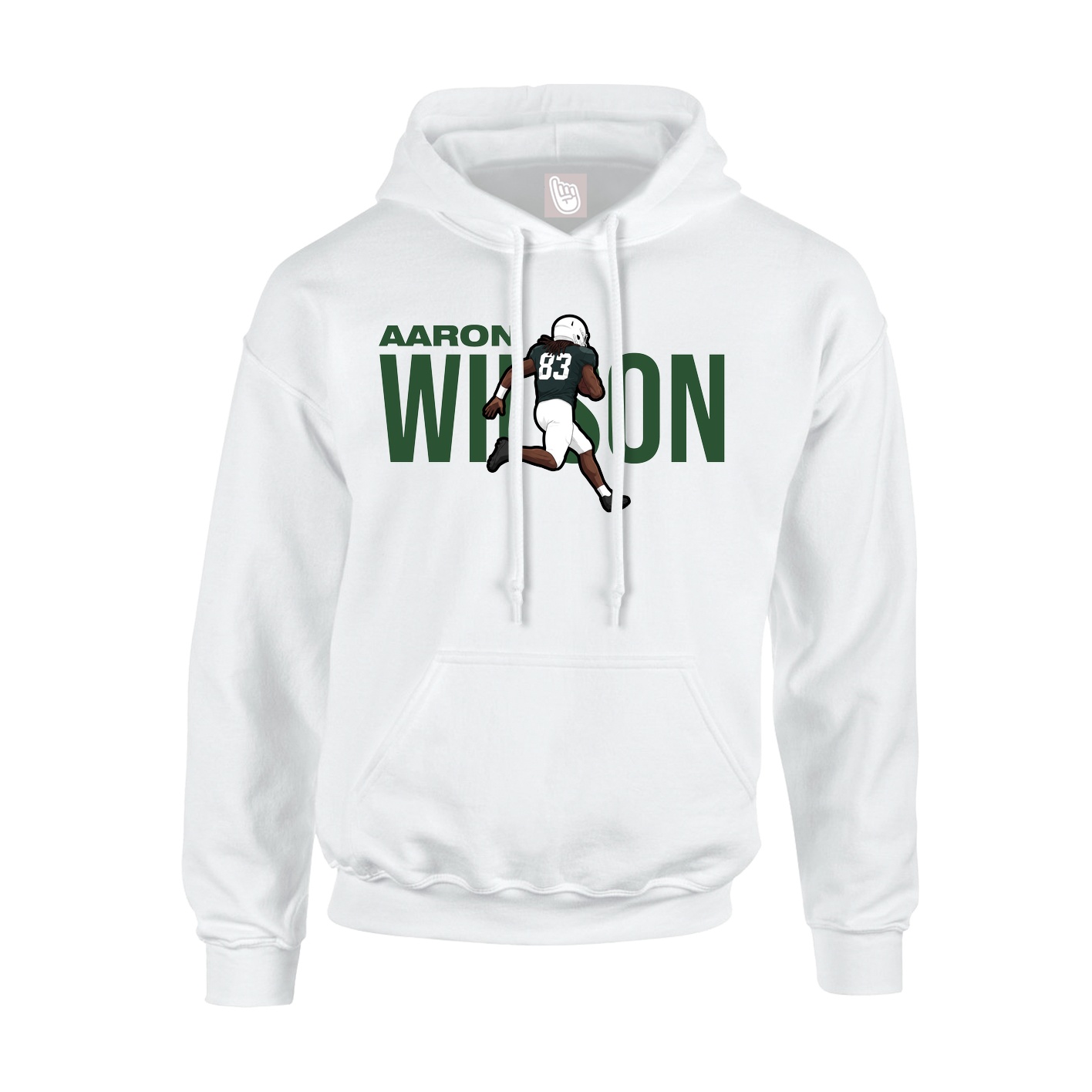 Hoodie — Player Name in White