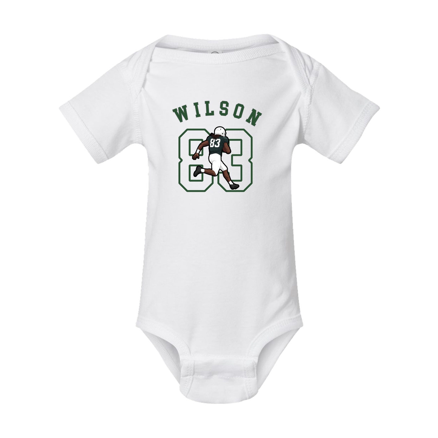 Baby Onesie — Shirsey Arch in White