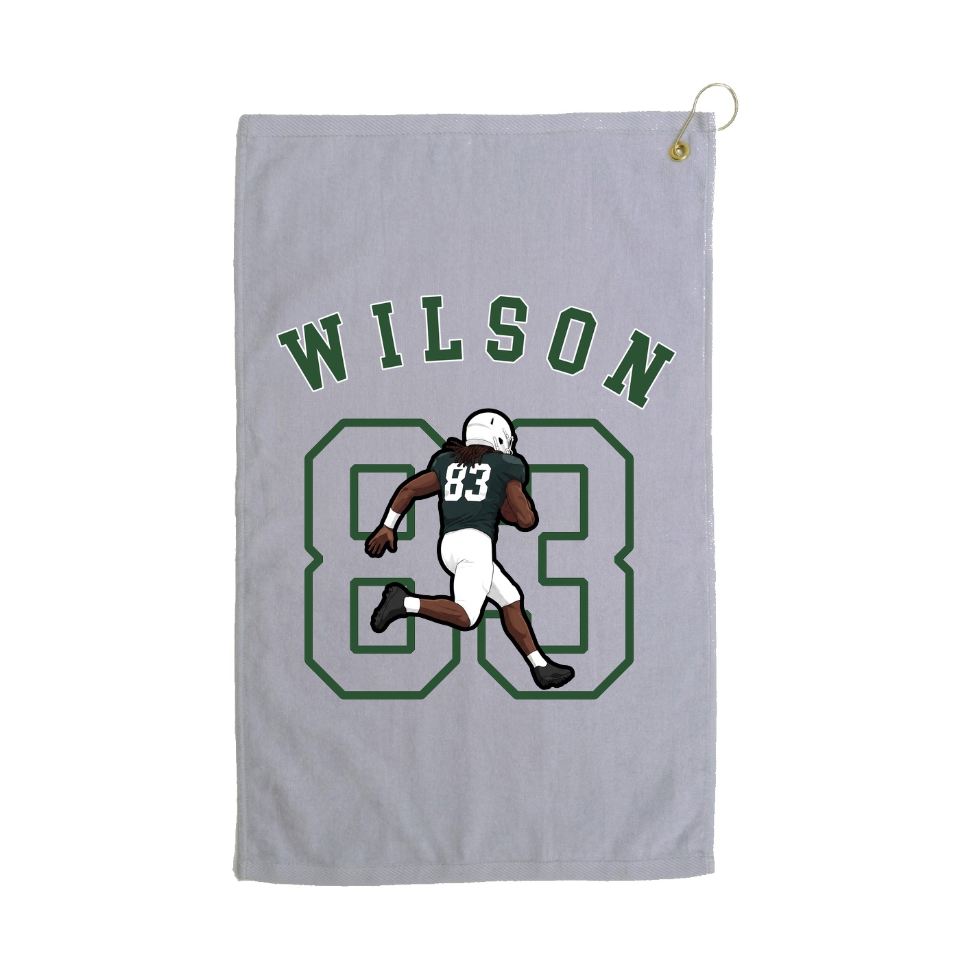 Golf Towel — Shirsey Arch in Grey