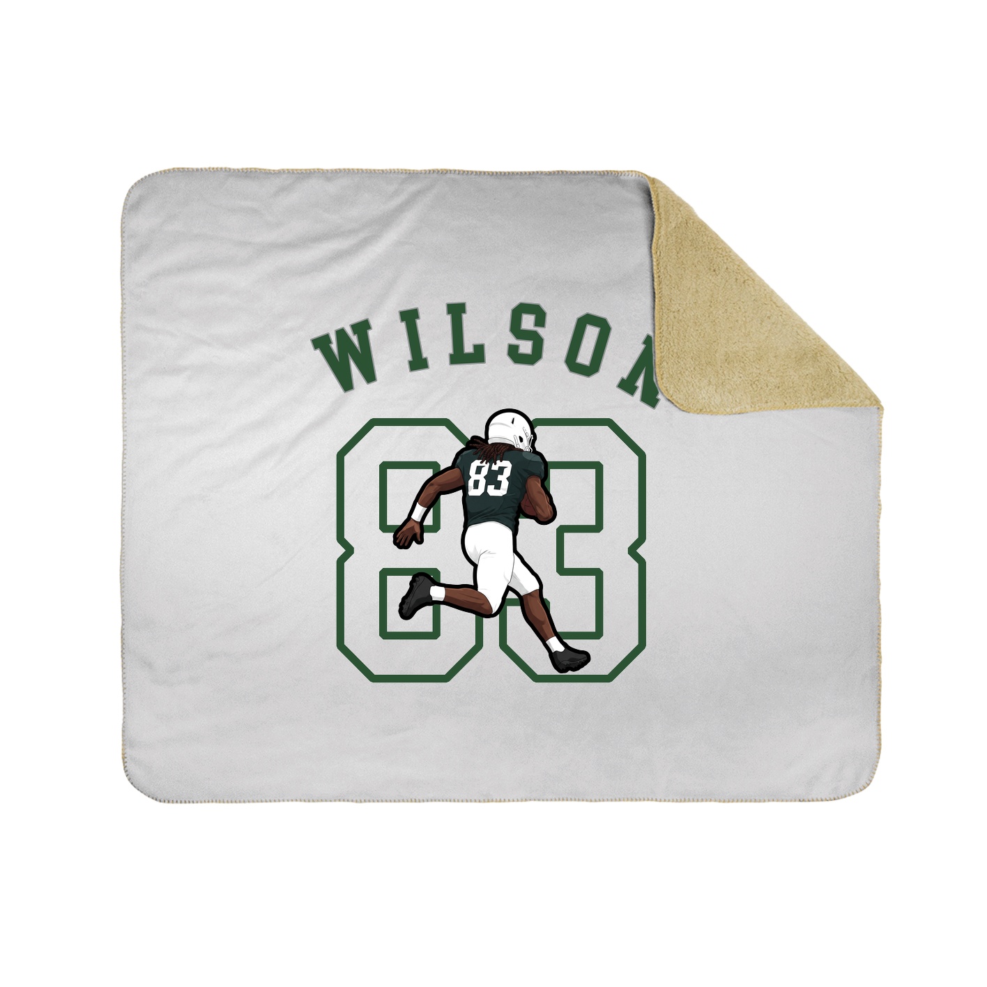 Throw Blanket — Shirsey Arch in White