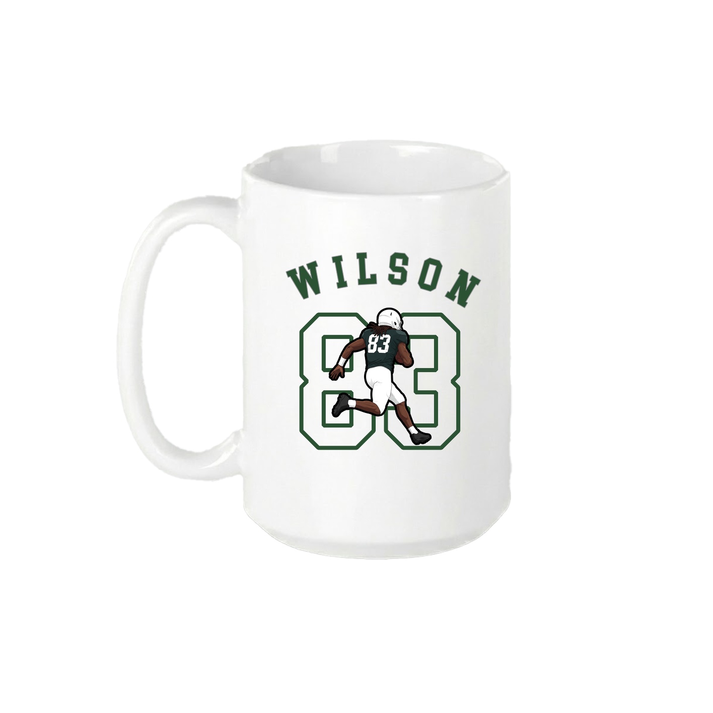 15oz Coffee Mug — Shirsey Arch in White