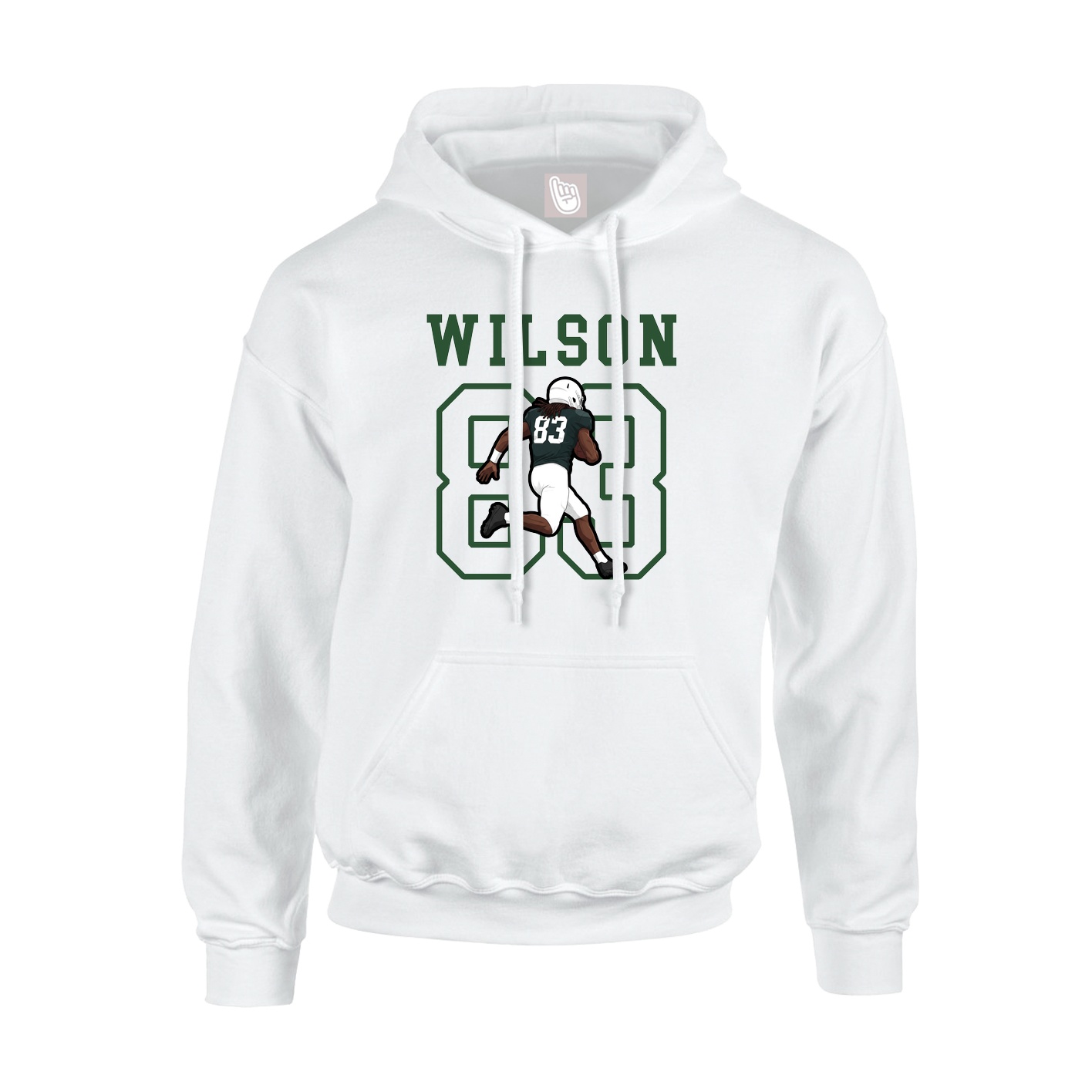 Youth Hoodie — Shirsey in White