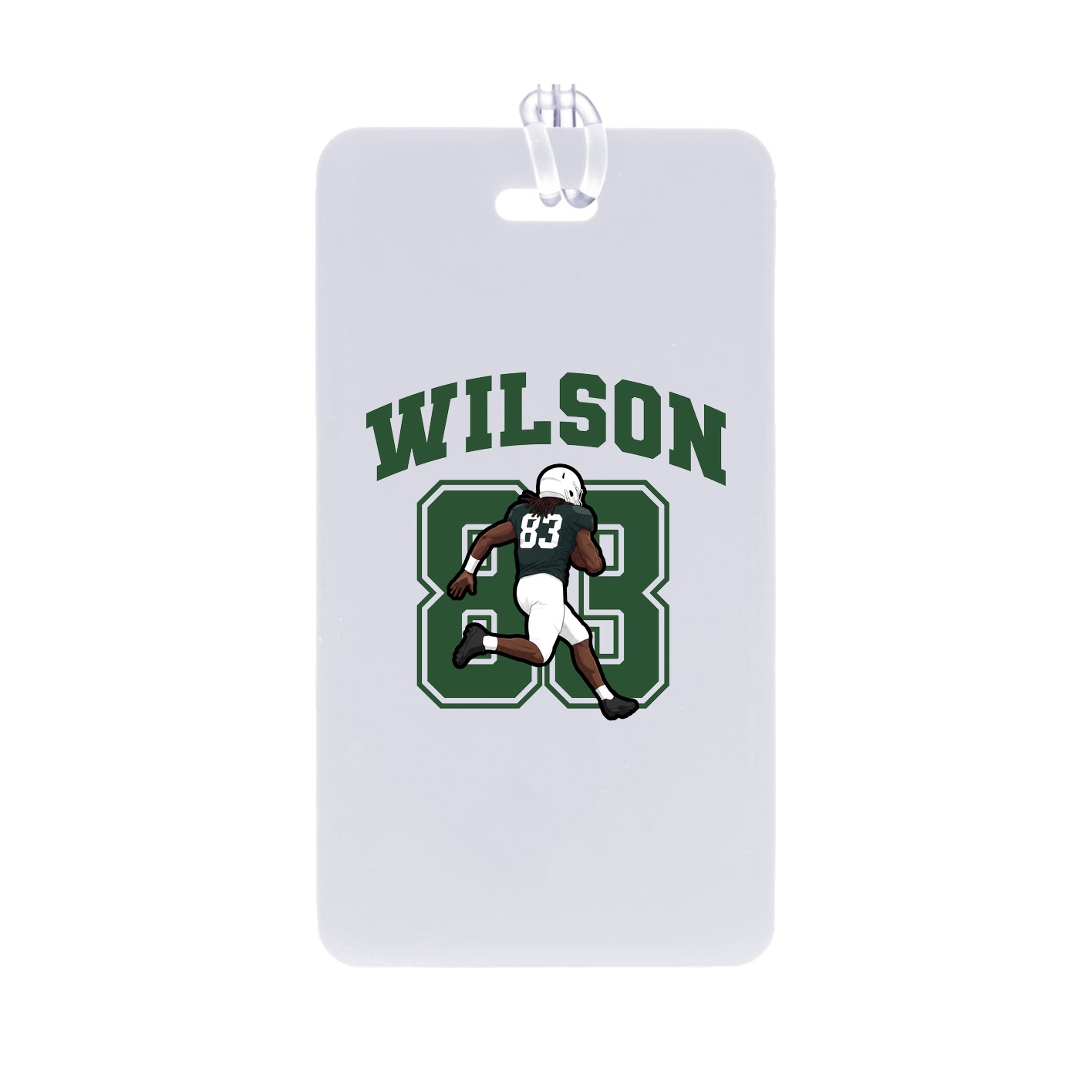 Bag Tag — Number in Classic