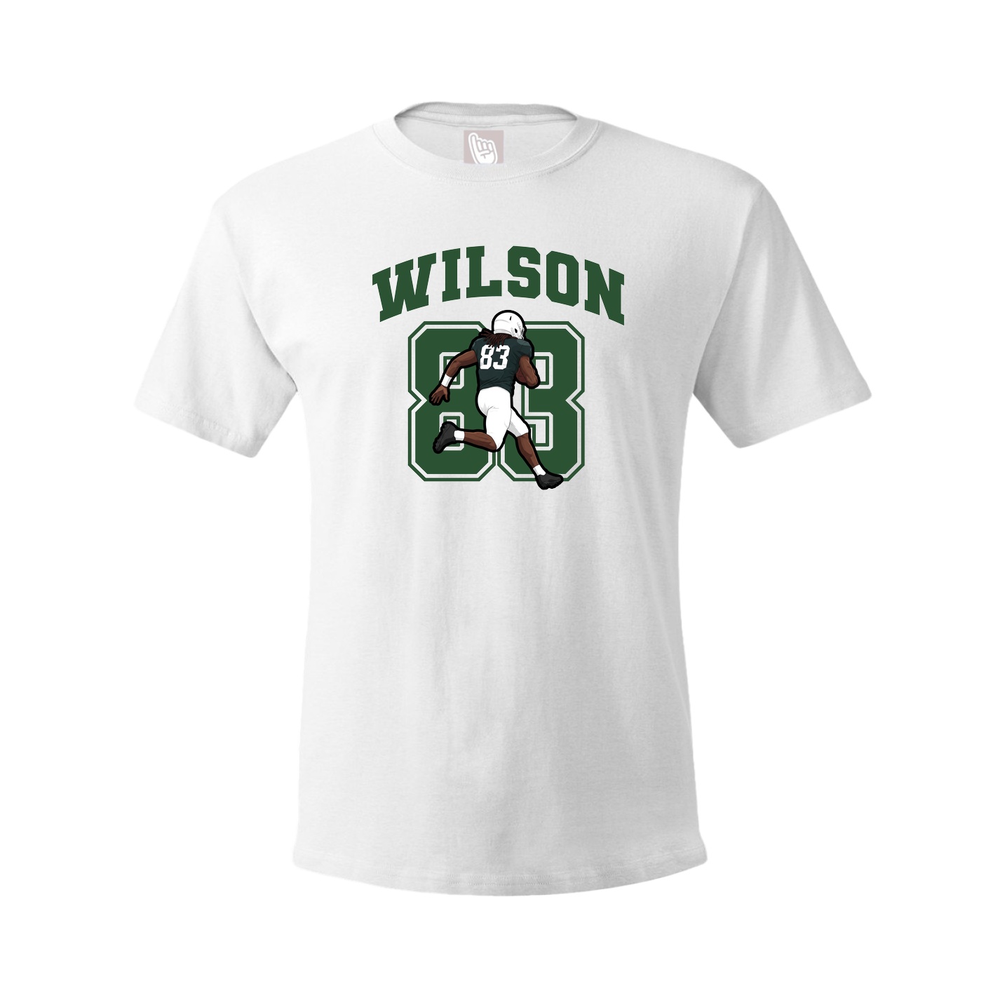 Tee — Number in White