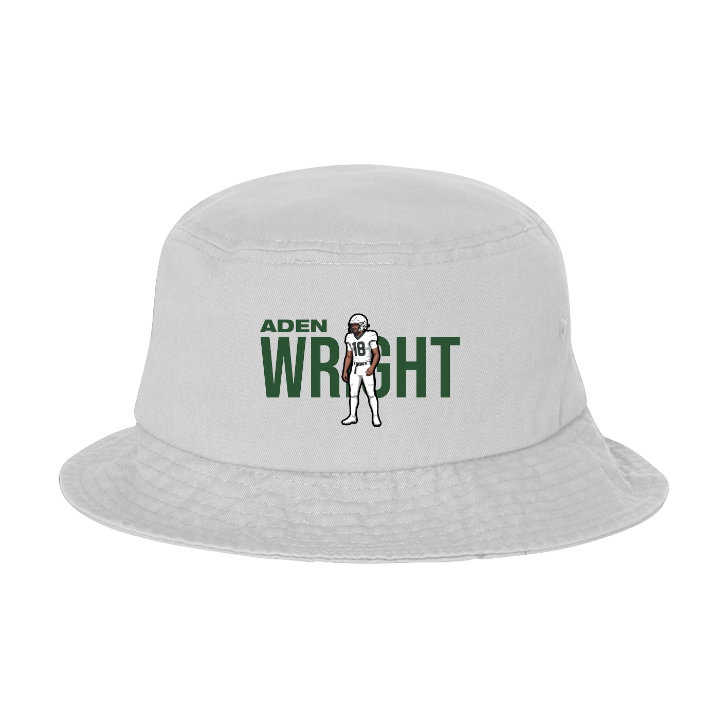 Bucket Cap — Player Name in White
