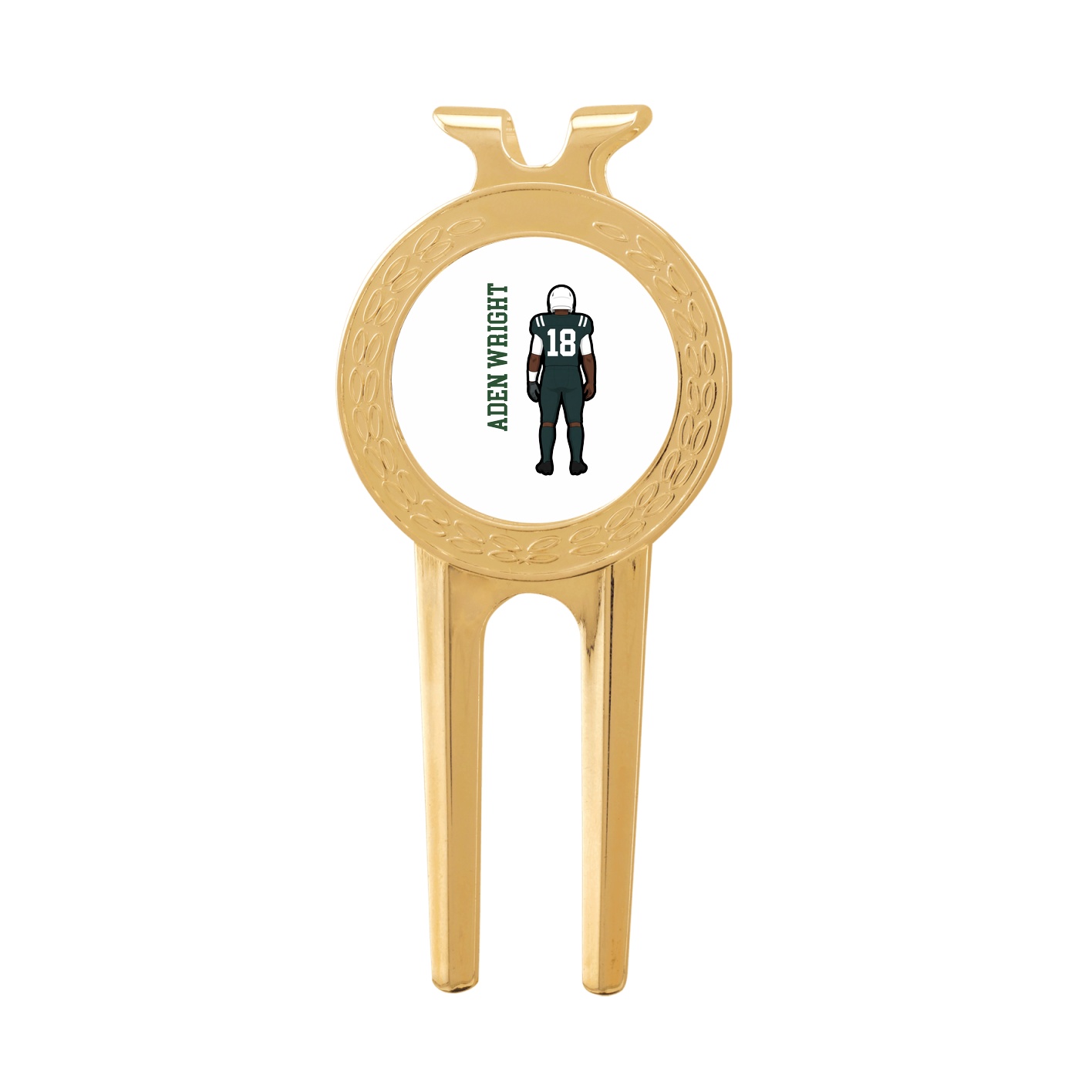 Divot Tool with Ball Marker — Name Vertical in Classic