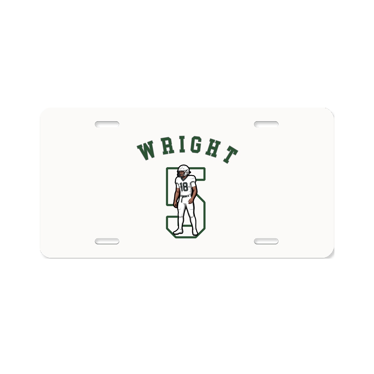 License Plate — Shirsey Arch in Classic