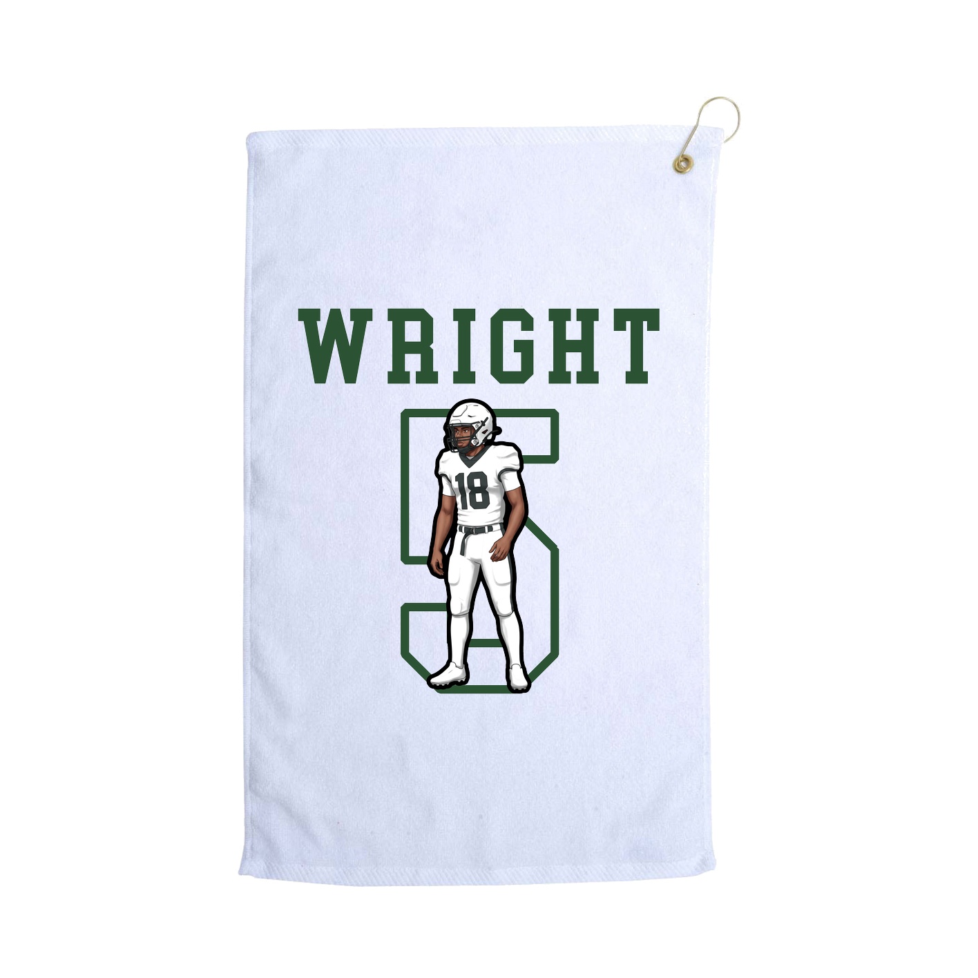 Golf Towel — Shirsey in White