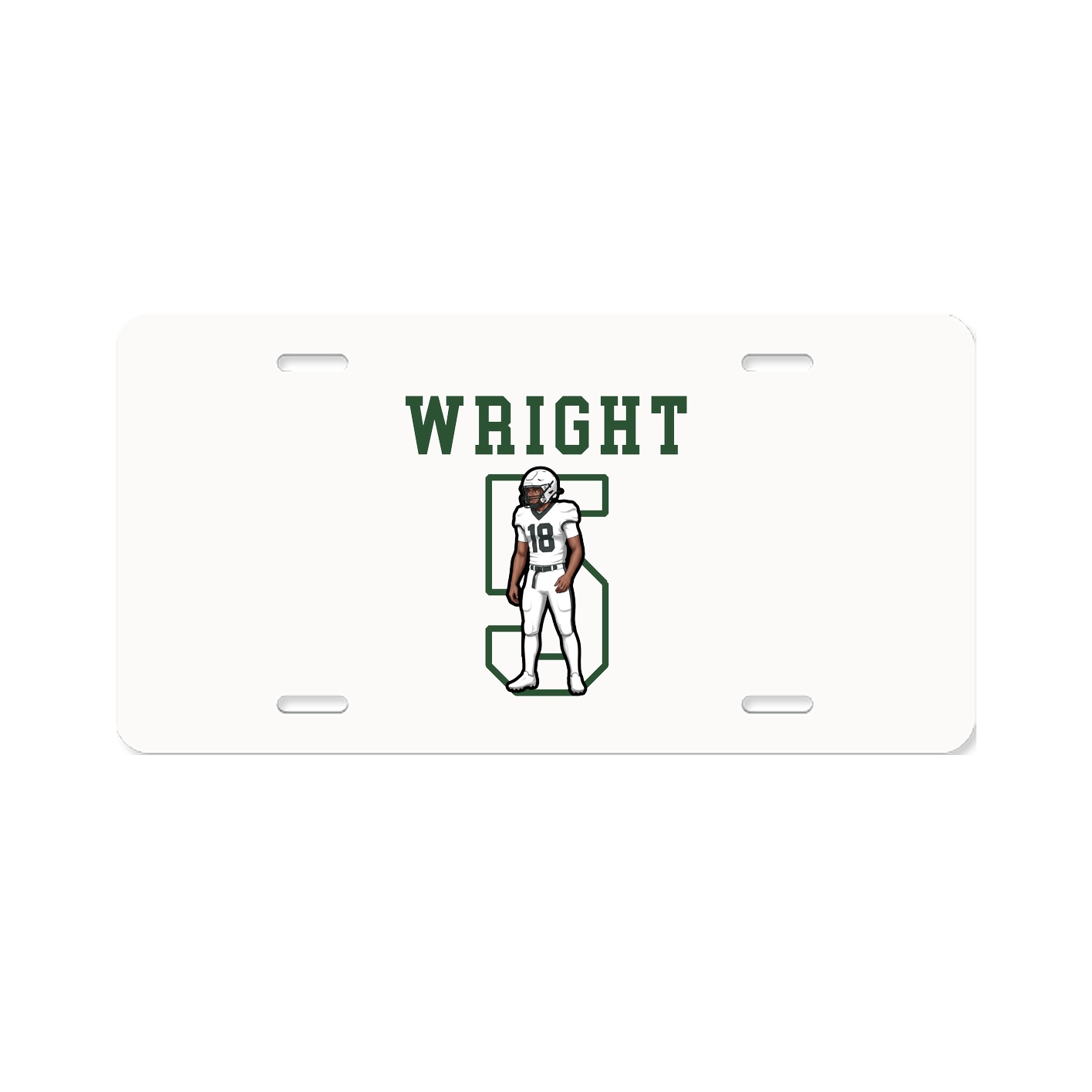 License Plate — Shirsey in Classic