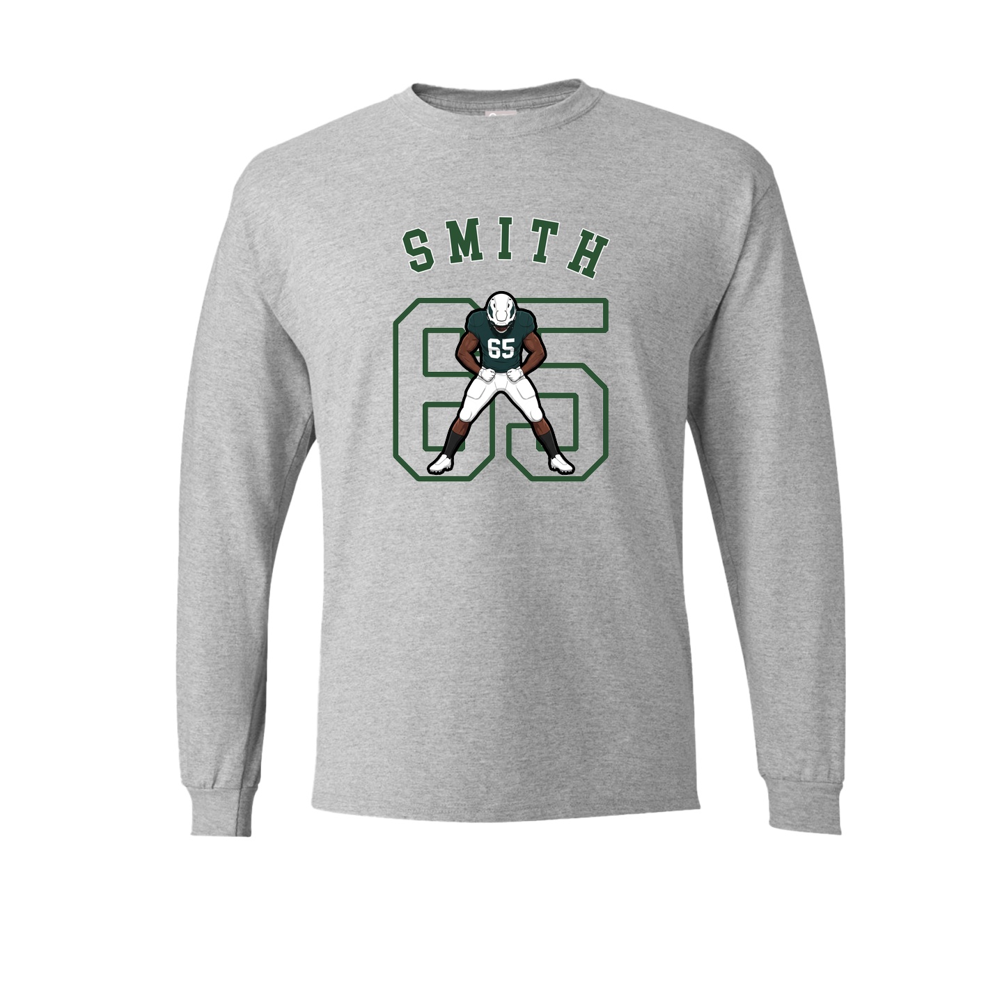 Long Sleeve Tee — Shirsey Arch in Grey