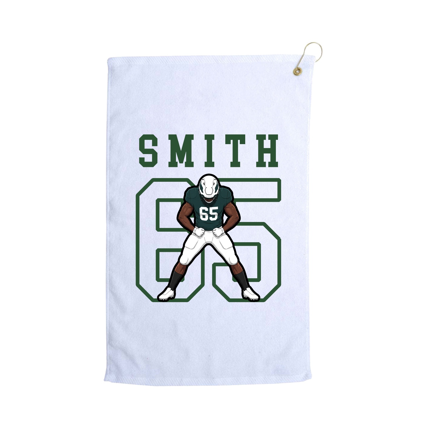 Golf Towel — Shirsey in White