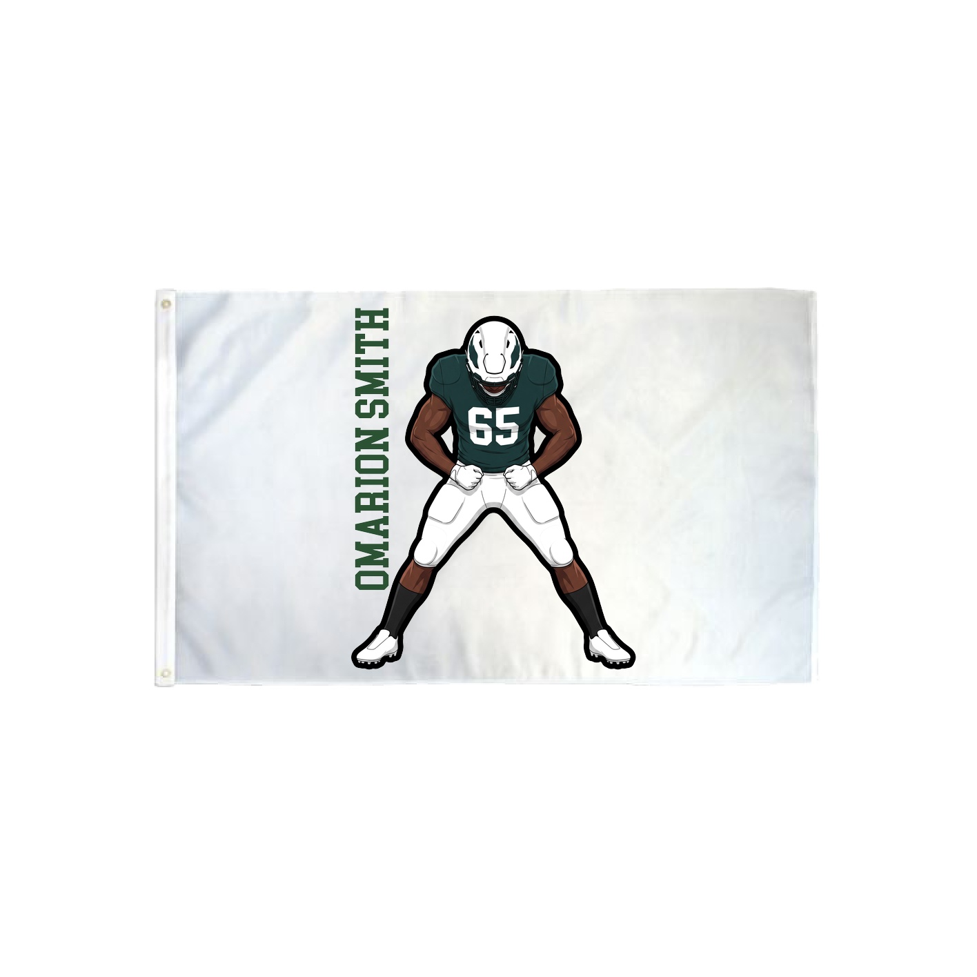 3x5 Flag — Name Vertical in Classic