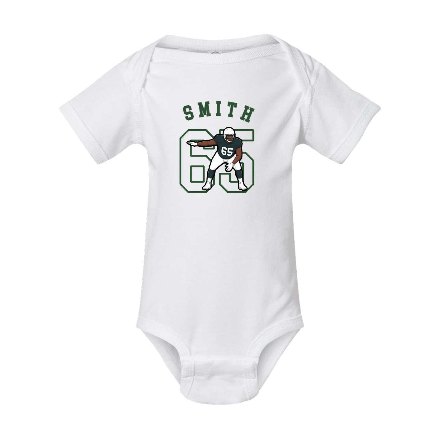 Baby Onesie — Shirsey Arch in White