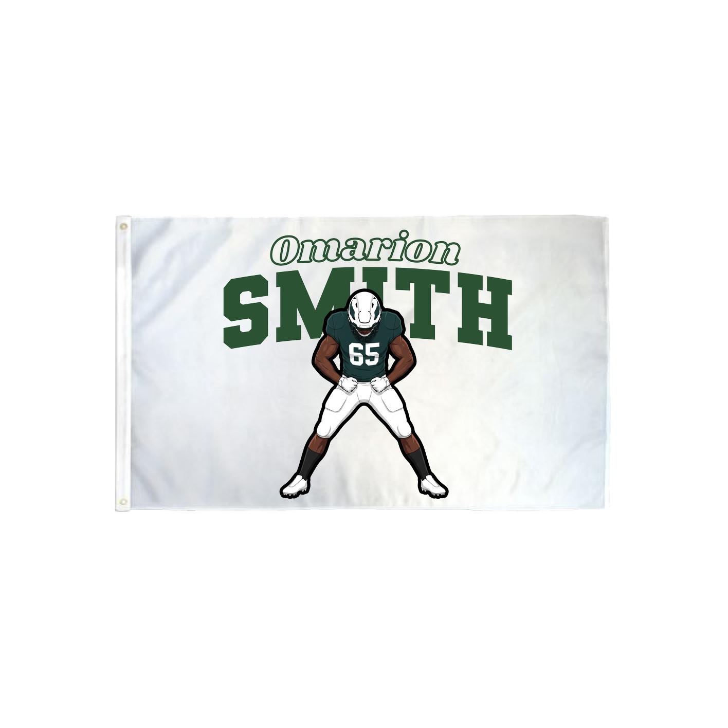 3x5 Flag — Name Arch in Classic