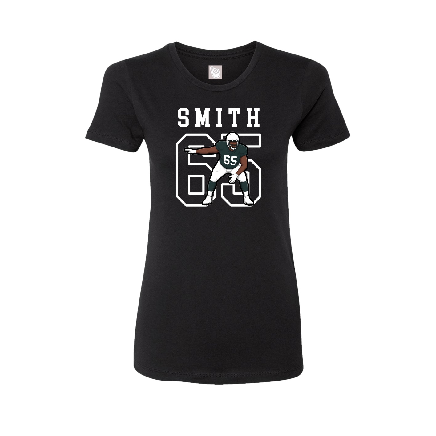 Fitted Women's Tee — Shirsey in Black