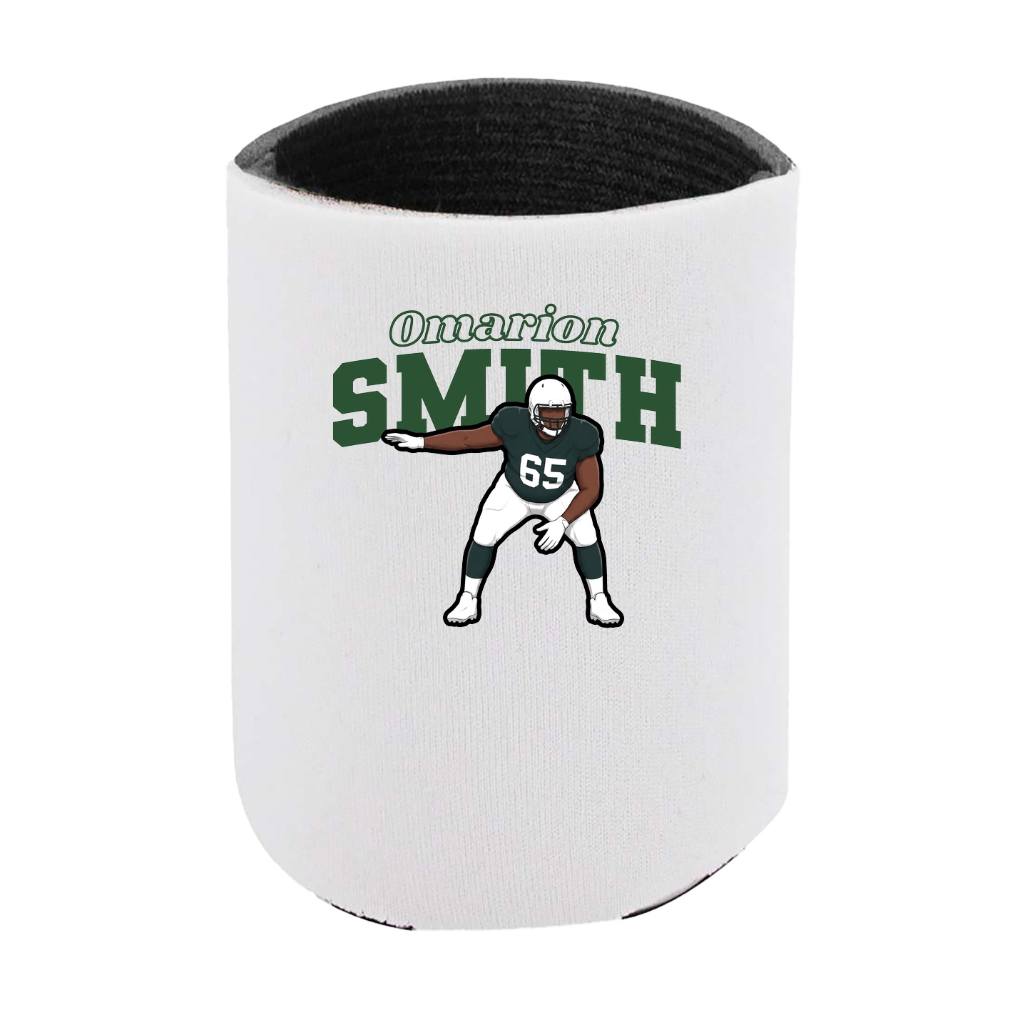 Can Holder — Name Arch in White