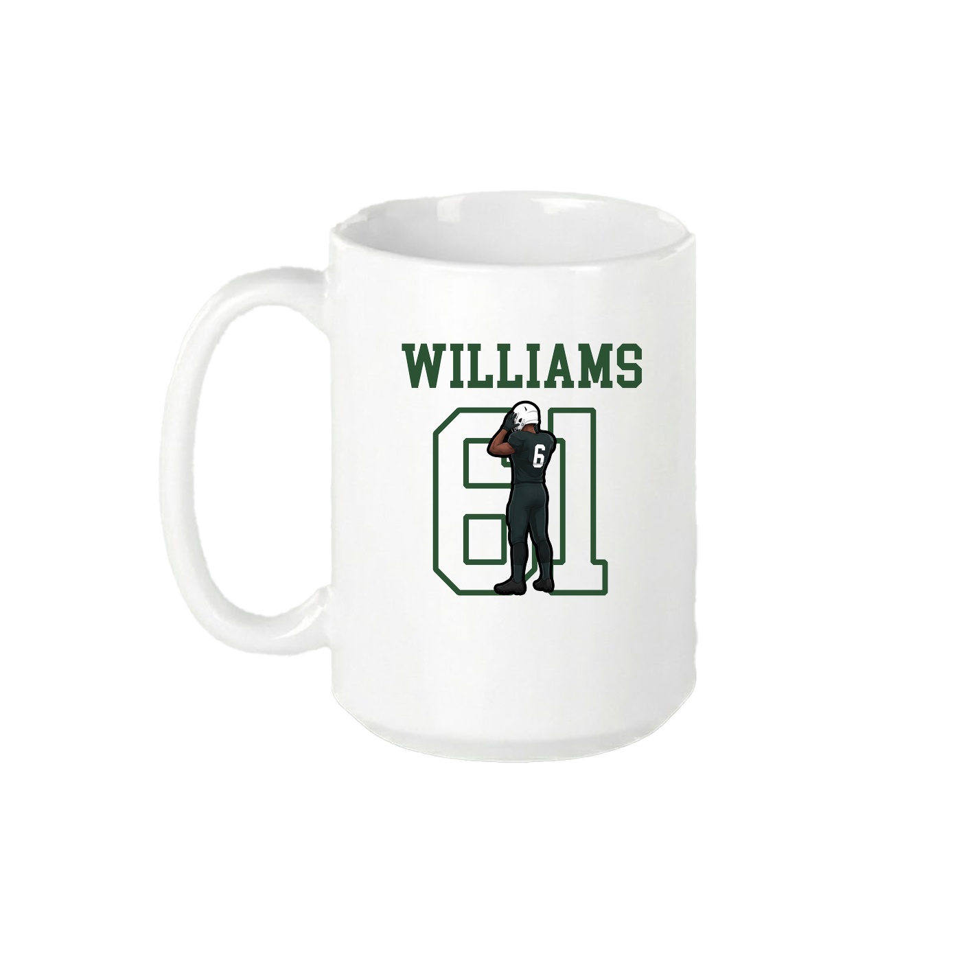 15oz Coffee Mug — Shirsey in White