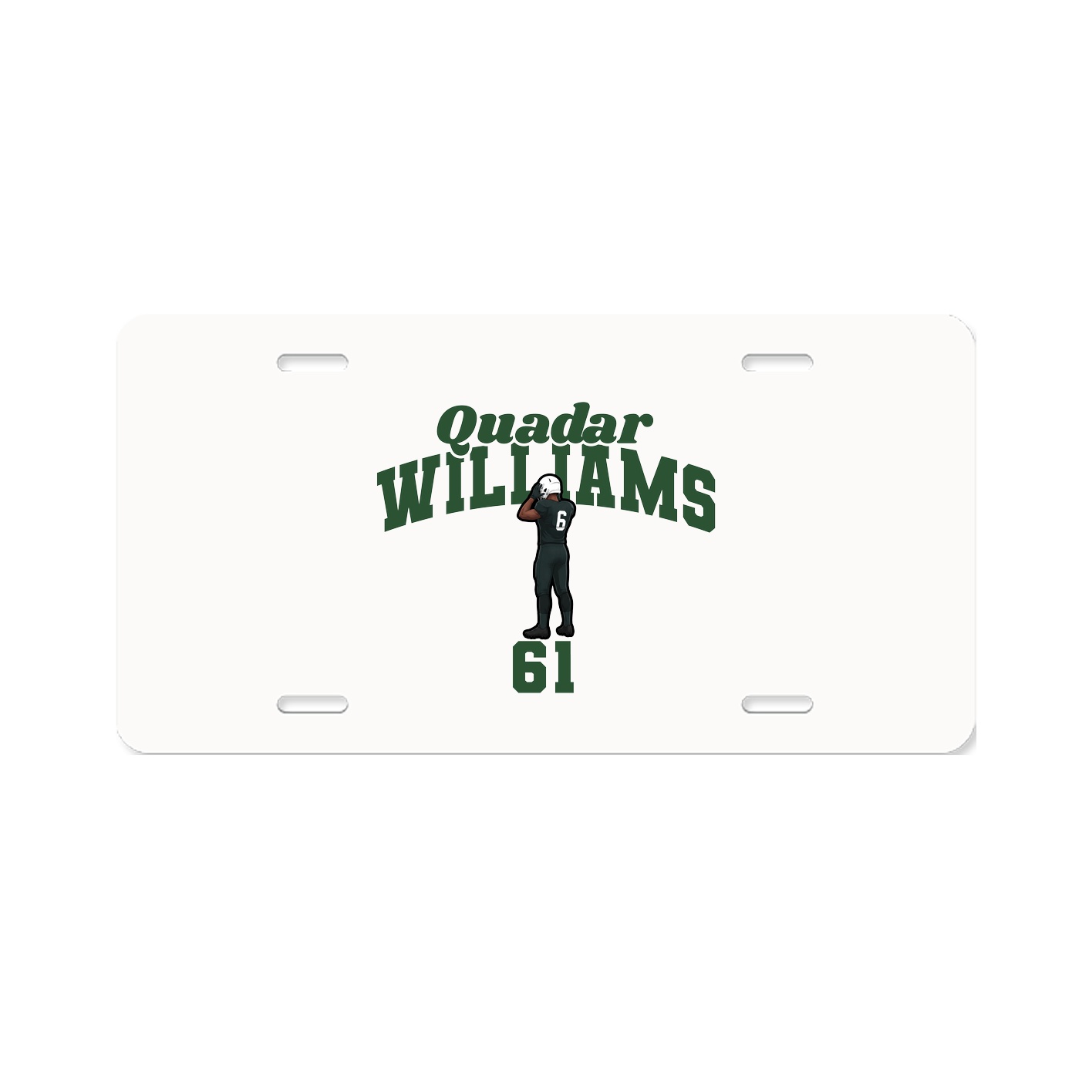 License Plate — Signature Arch in Classic