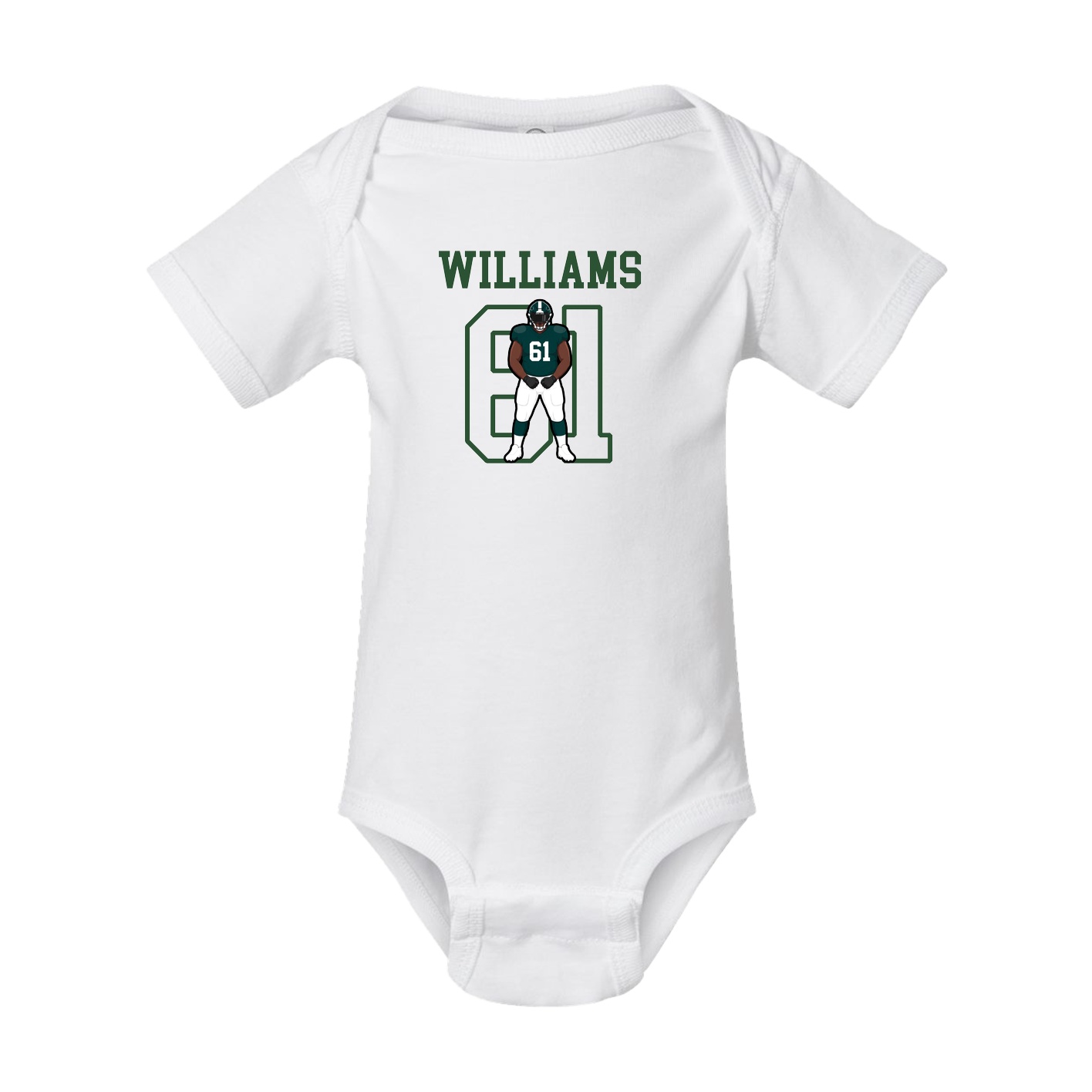Baby Onesie — Shirsey in White