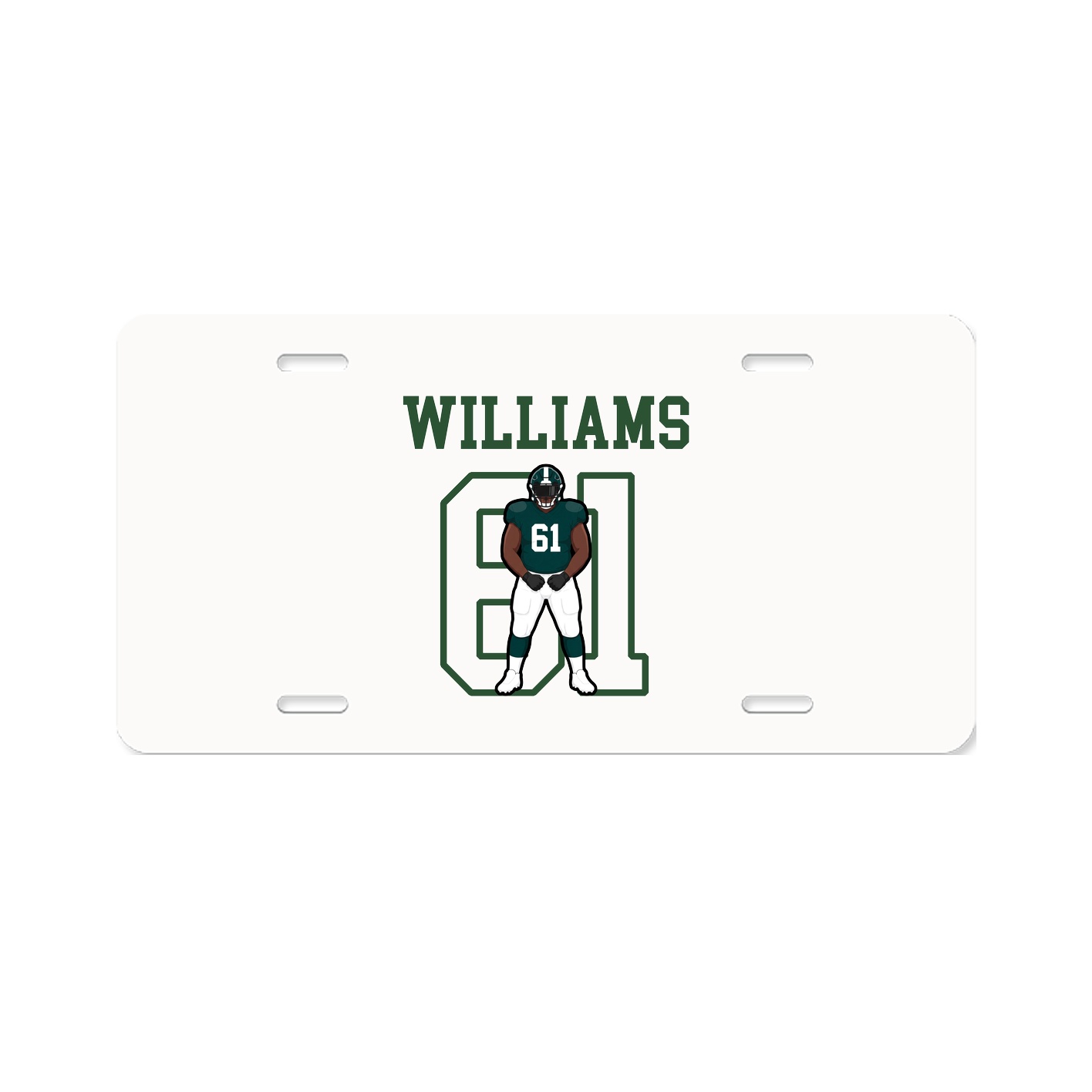 License Plate — Shirsey in Classic