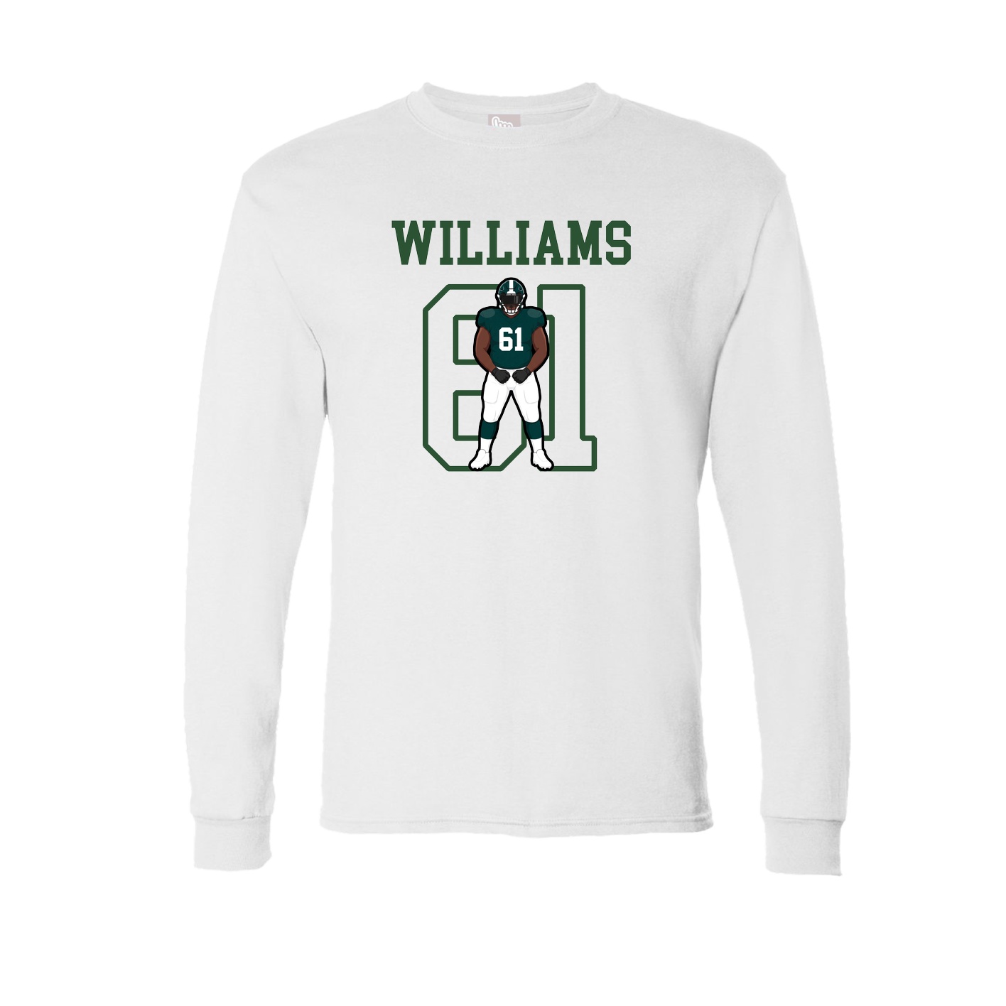 Long Sleeve Tee — Shirsey in White