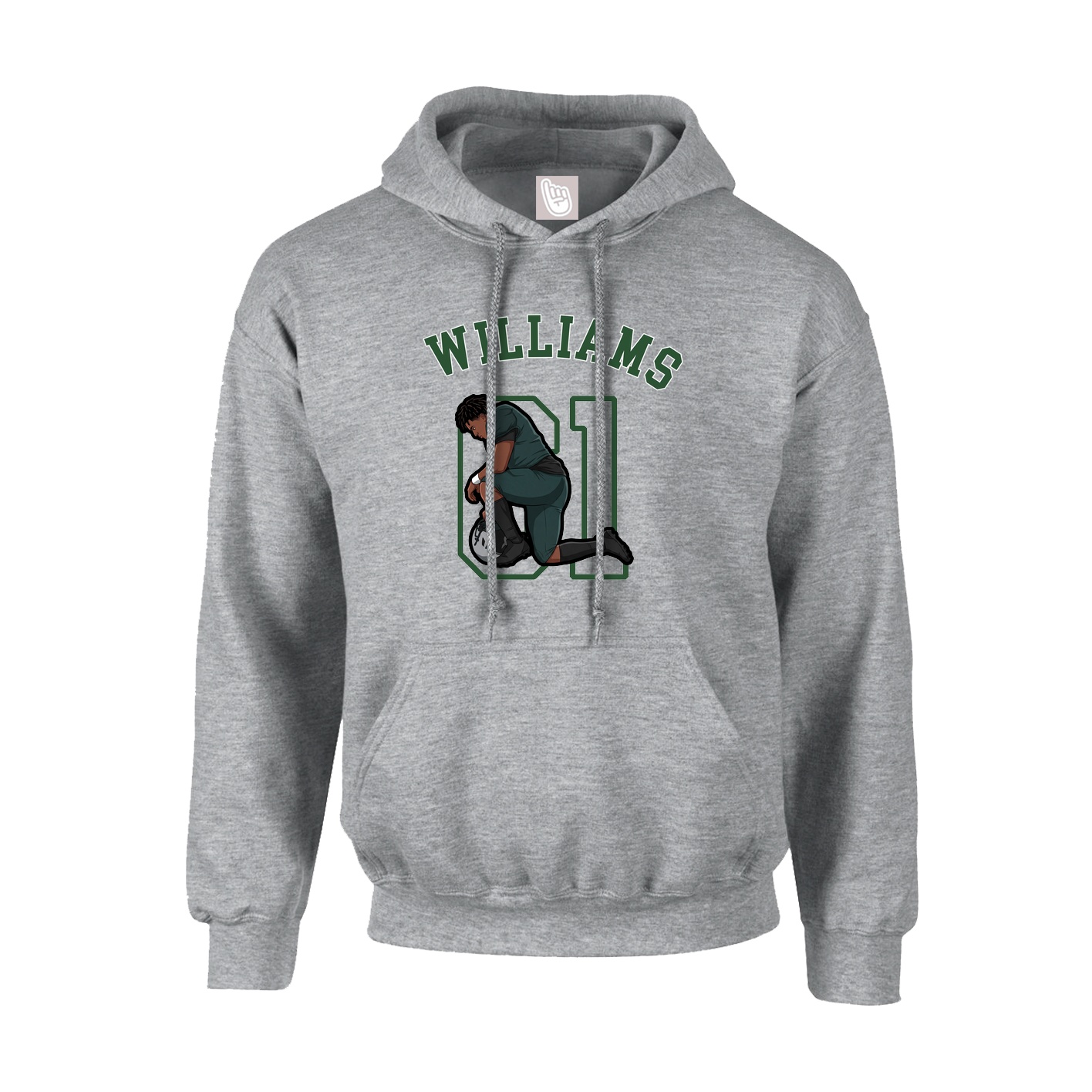 Hoodie — Shirsey Arch in Grey