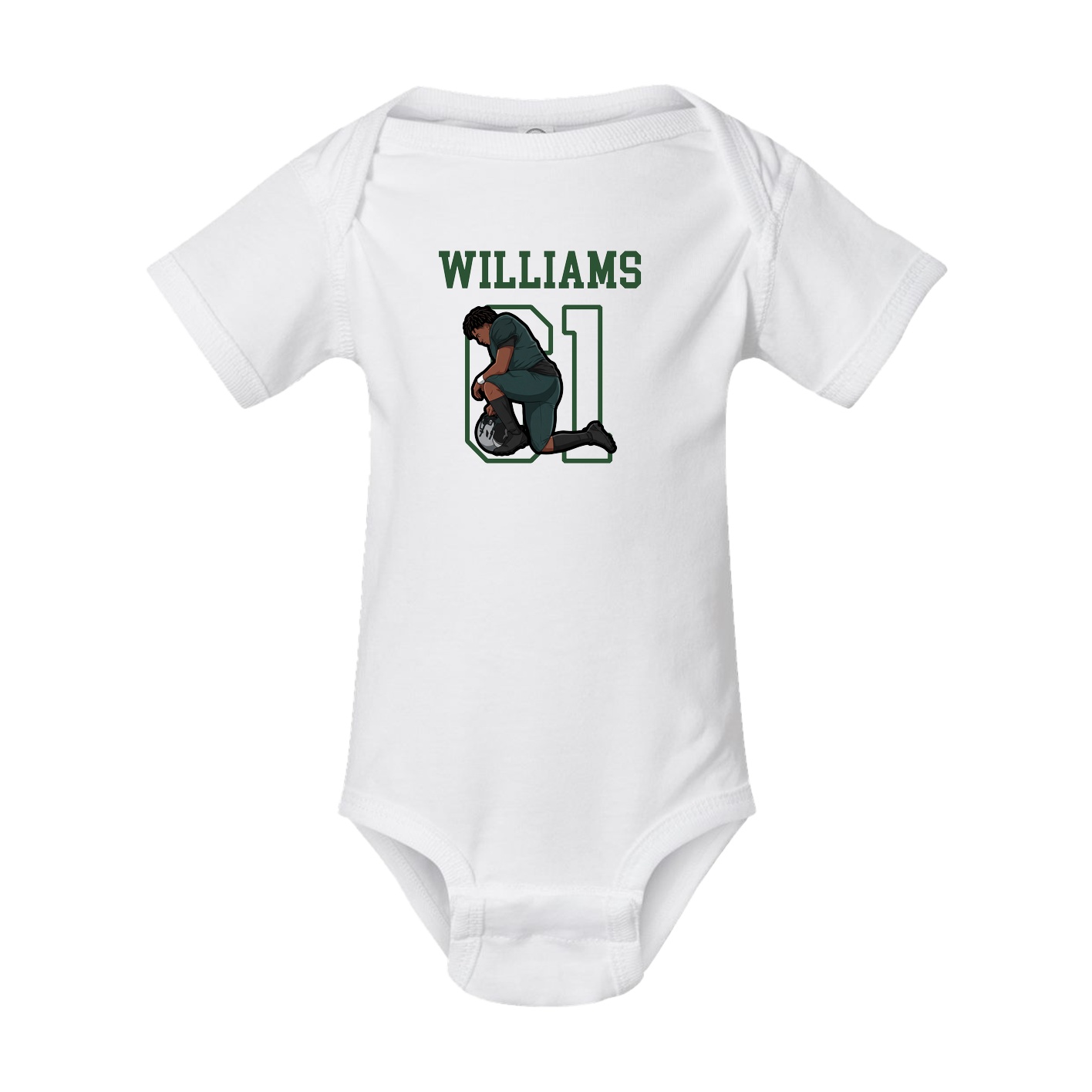 Baby Onesie — Shirsey in White