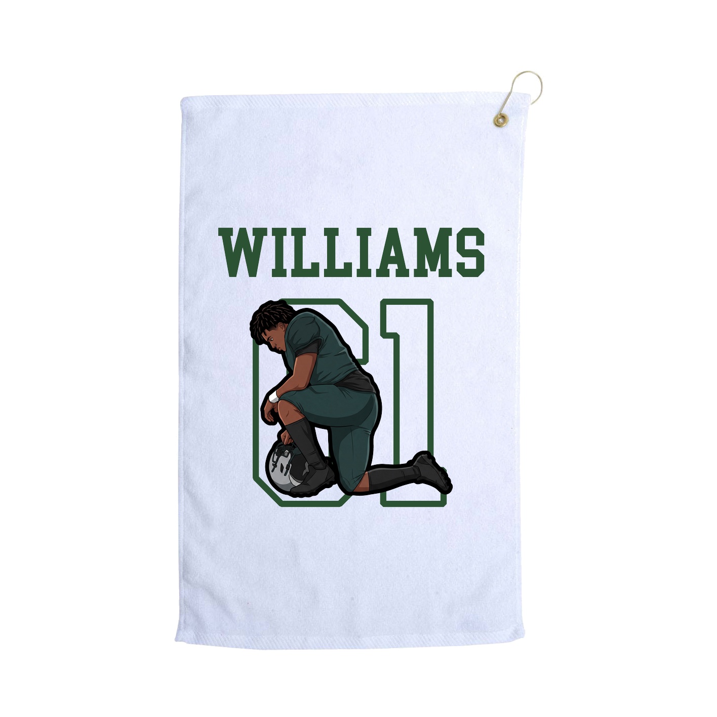 Golf Towel — Shirsey in White