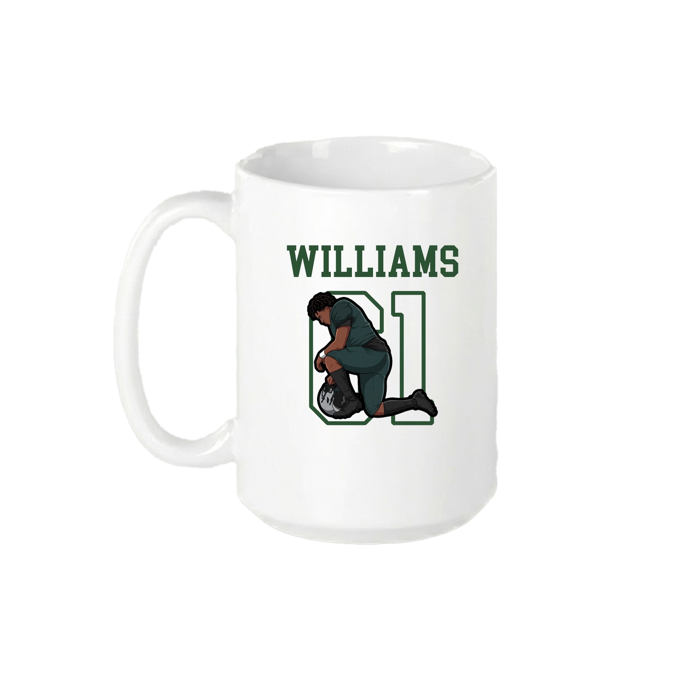 15oz Coffee Mug — Shirsey in White